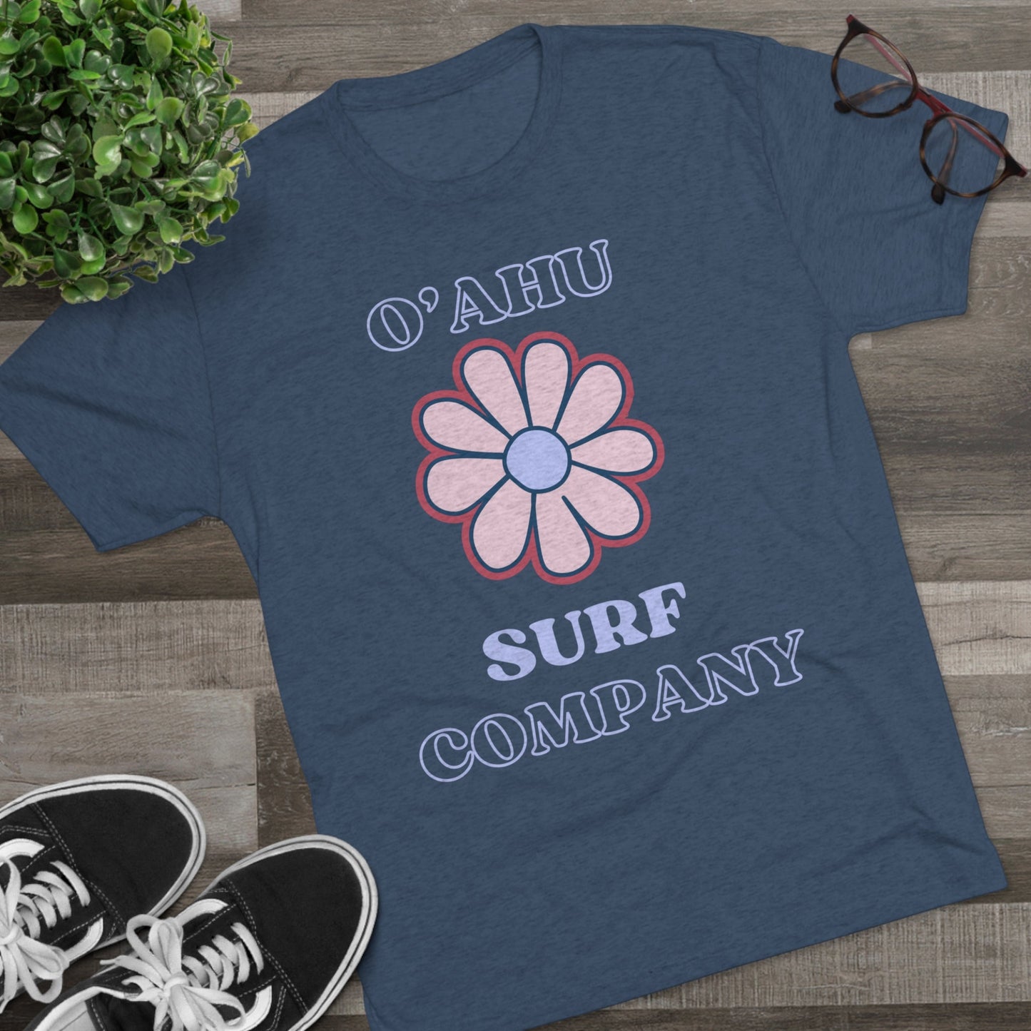 O'ahu Surf Company Flower T-shirt - O'ahu Surf Company