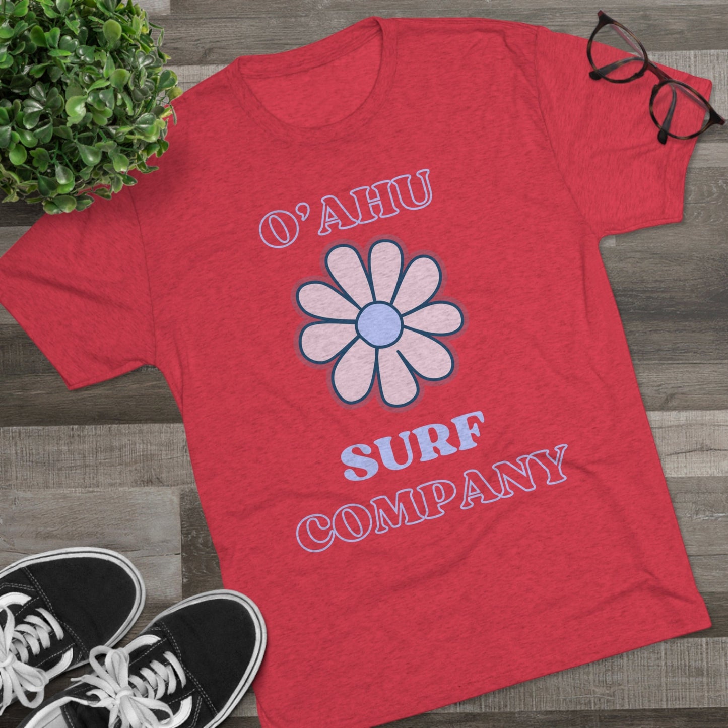 O'ahu Surf Company Flower T-shirt - O'ahu Surf Company