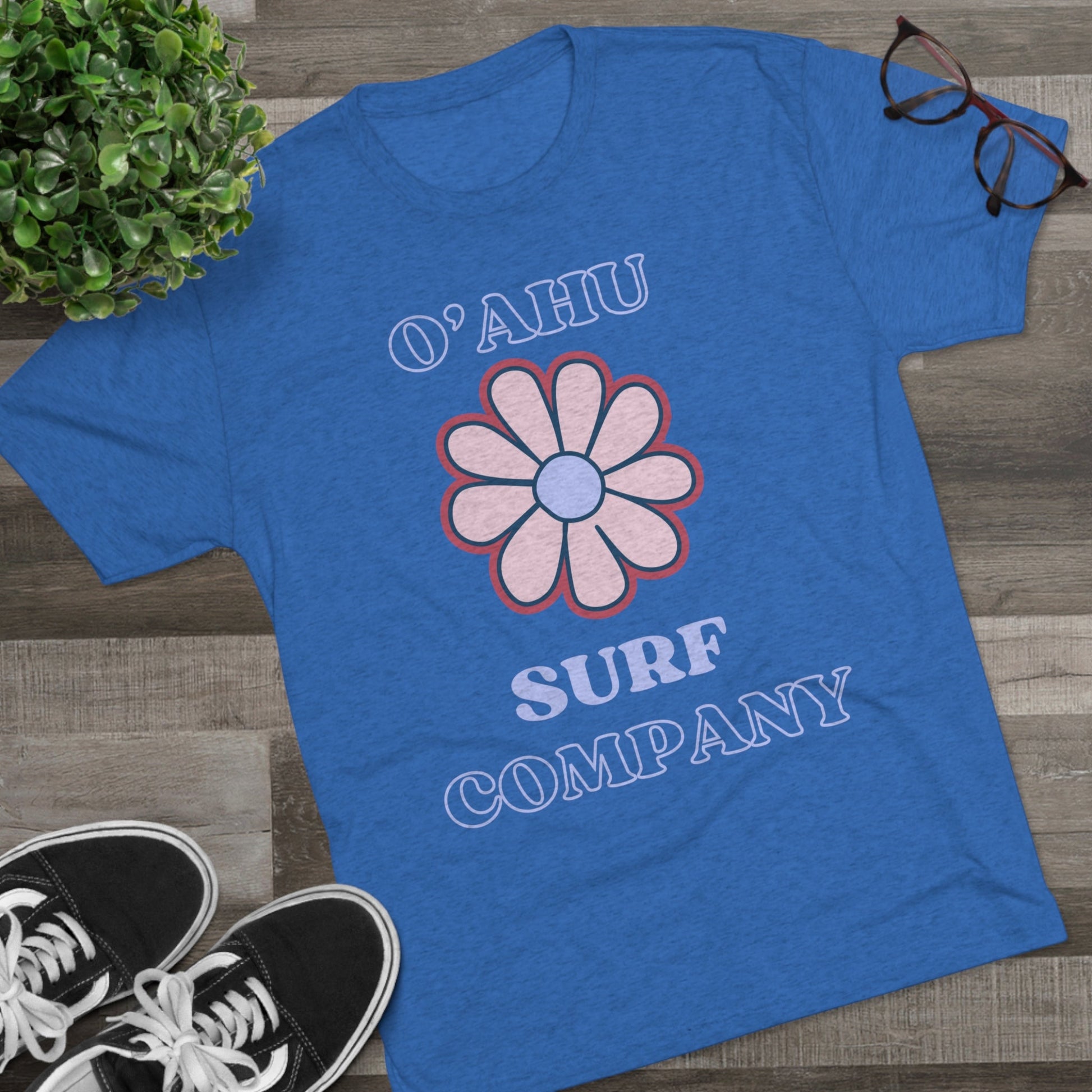 O'ahu Surf Company Flower T-shirt - O'ahu Surf Company