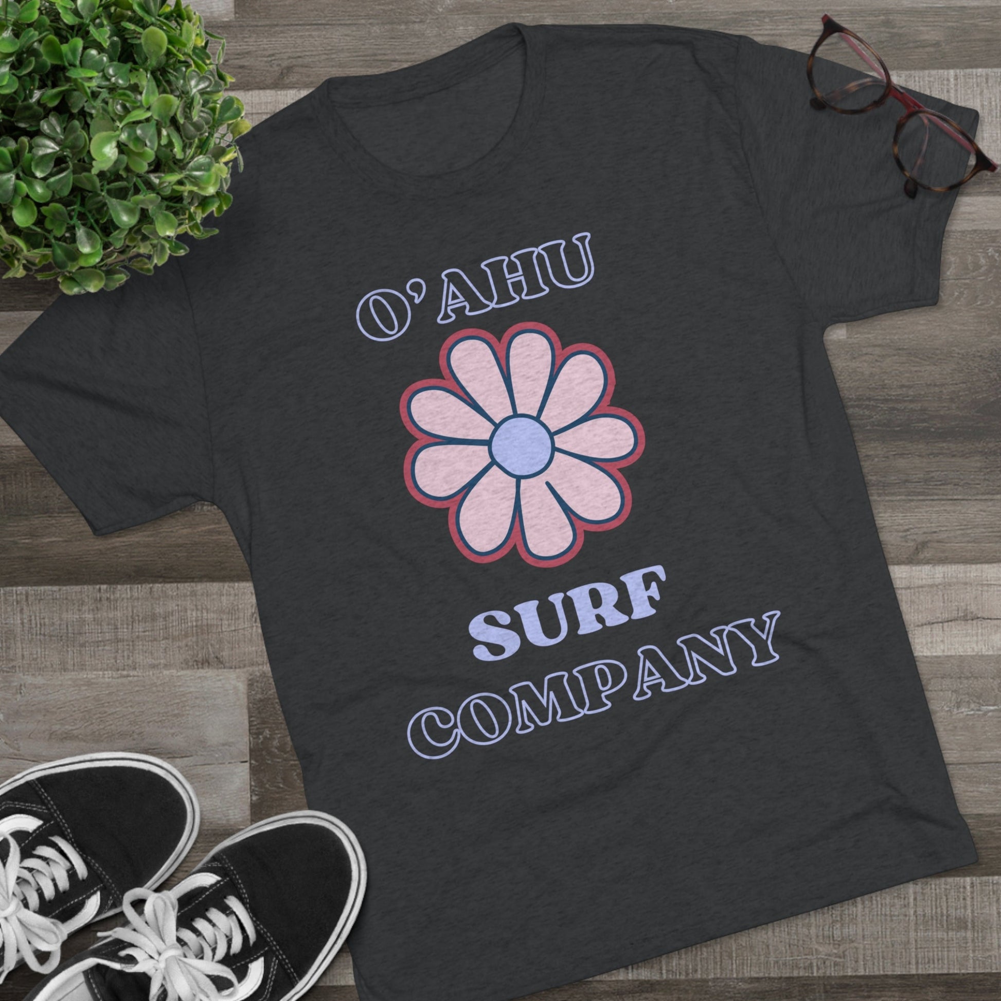 O'ahu Surf Company Flower T-shirt - O'ahu Surf Company