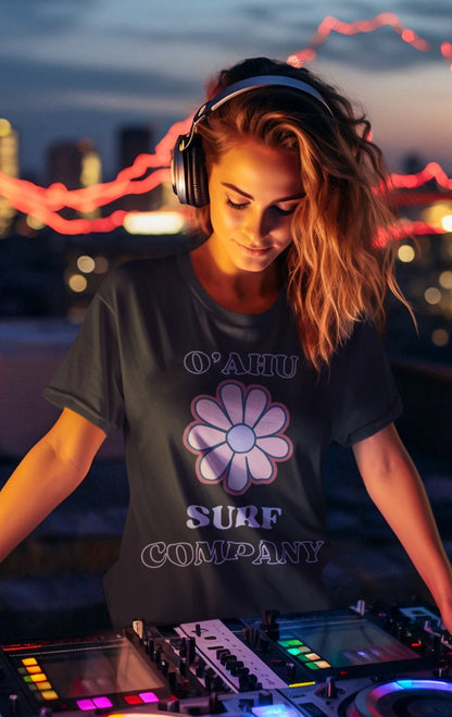 O'ahu Surf Company Flower T-shirt - O'ahu Surf Company