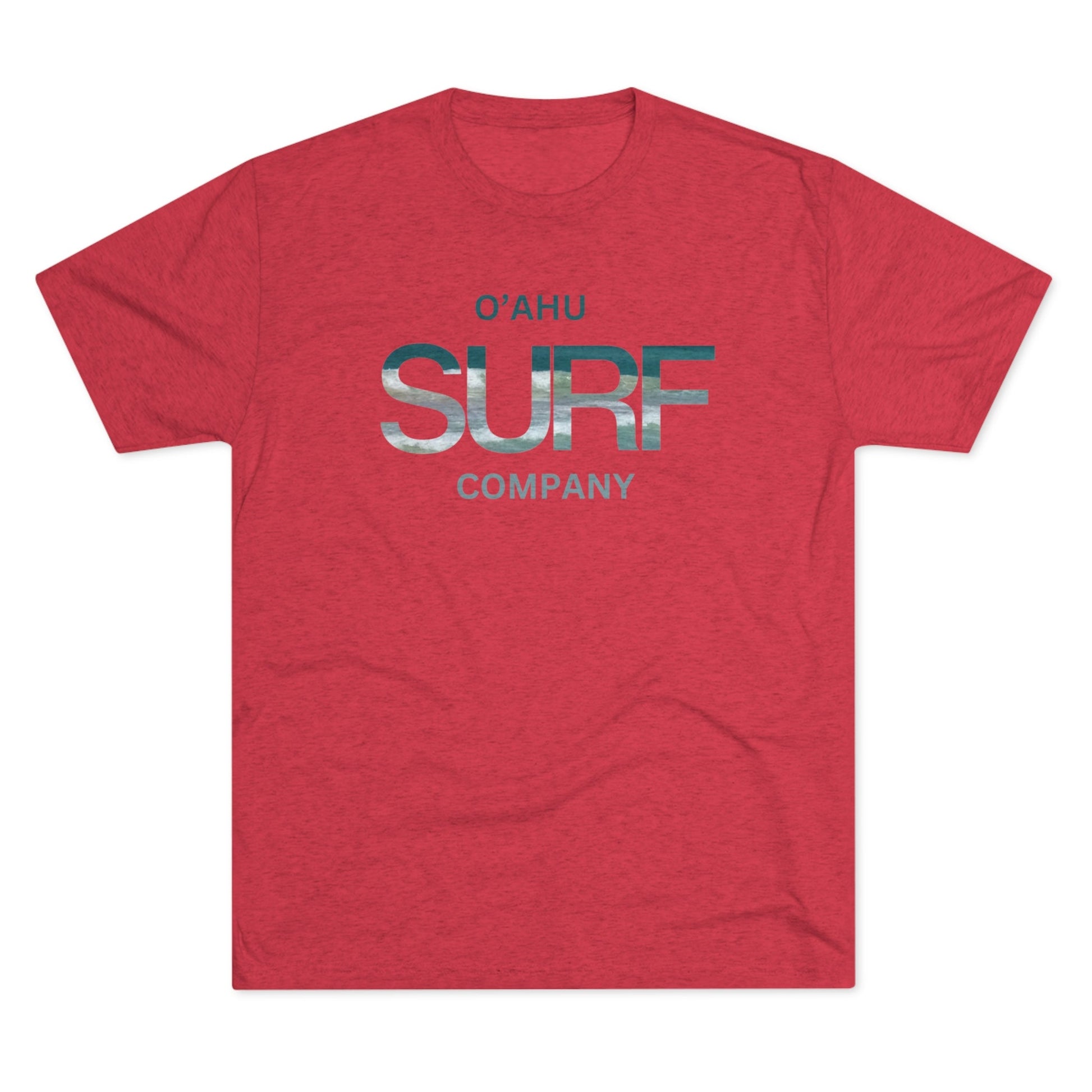 O'ahu Surf Company Front Logo Surfer T-shirt - O'ahu Surf Company