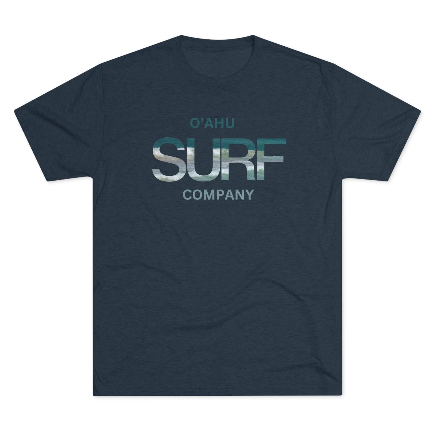 O'ahu Surf Company Front Logo Surfer T-shirt - O'ahu Surf Company