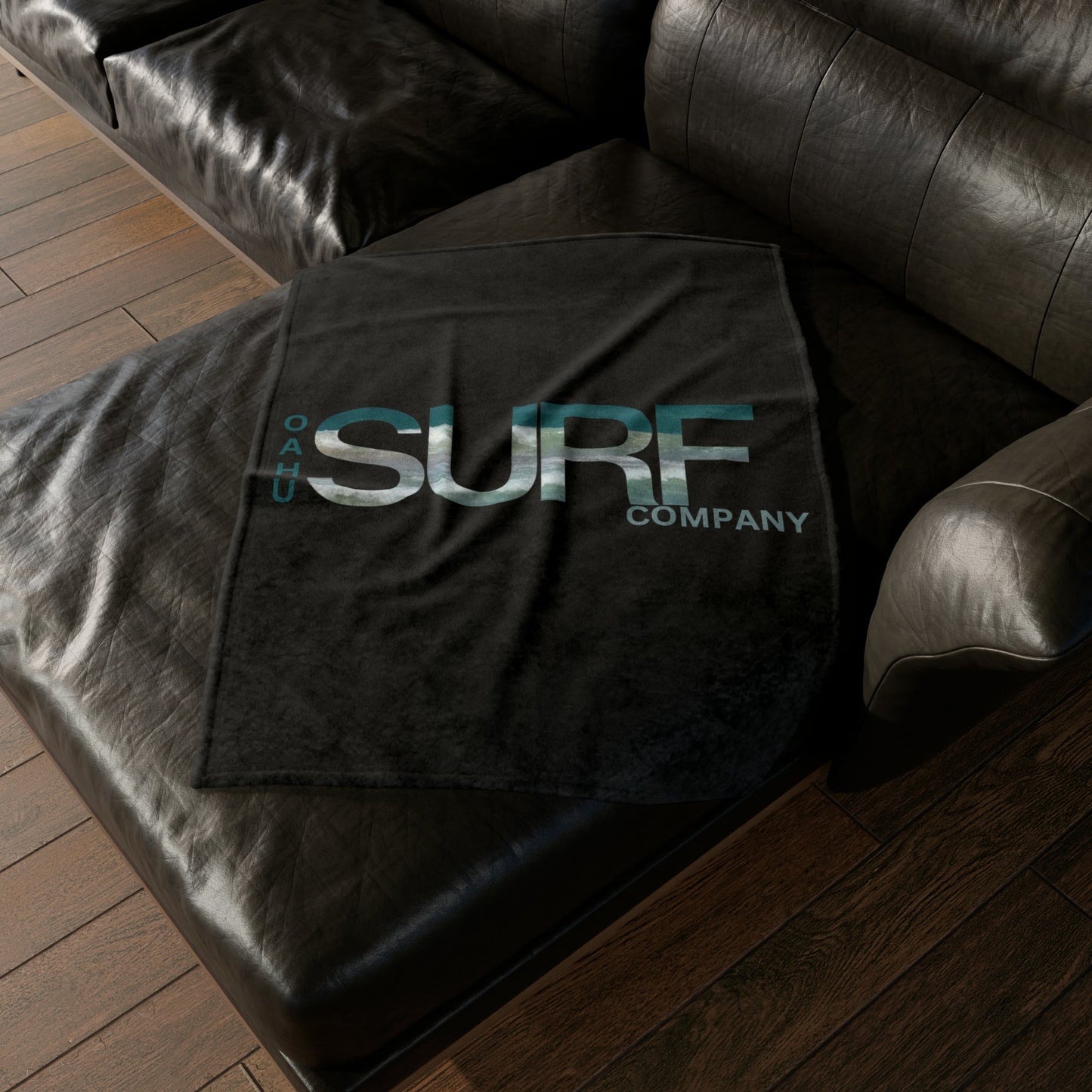 O'ahu Surf Company Hawaii Surfer Throw Blanket - O'ahu Surf Company