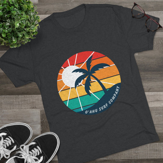 O'ahu Surf Company Hawaii Tropical Island Chill T-shirt - O'ahu Surf Company