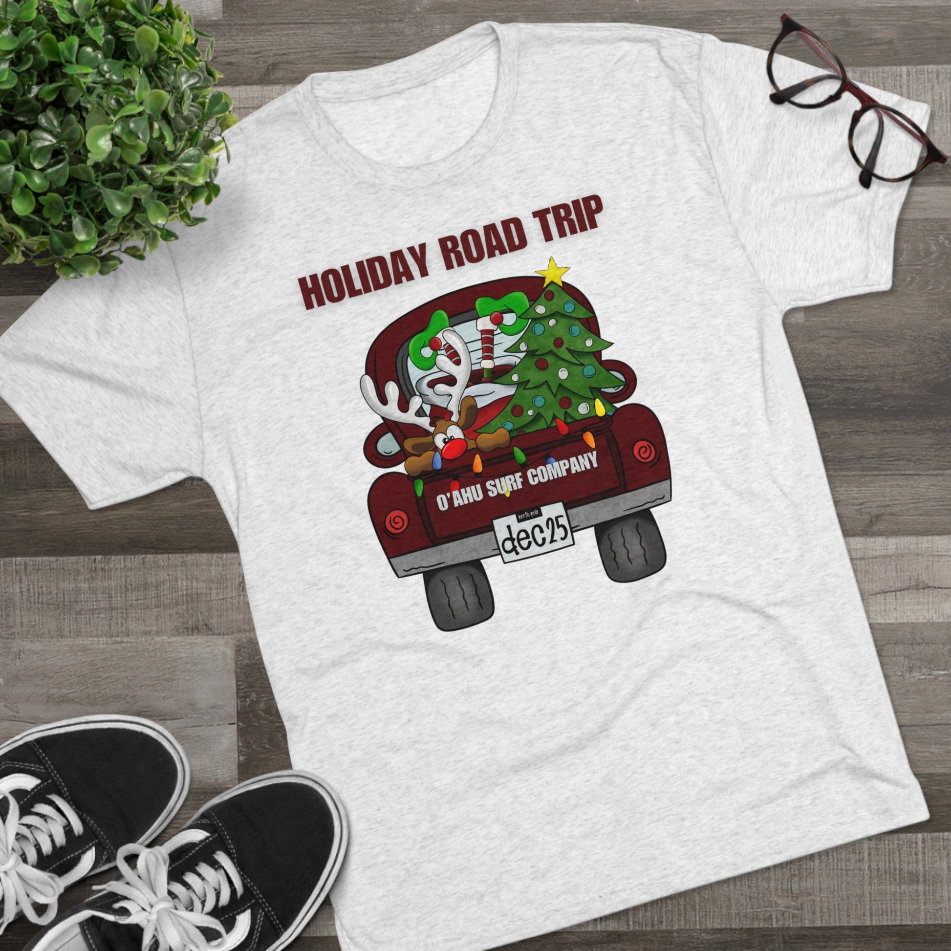 O'ahu Surf Company Holiday Road Trip T-shirt - O'ahu Surf Company