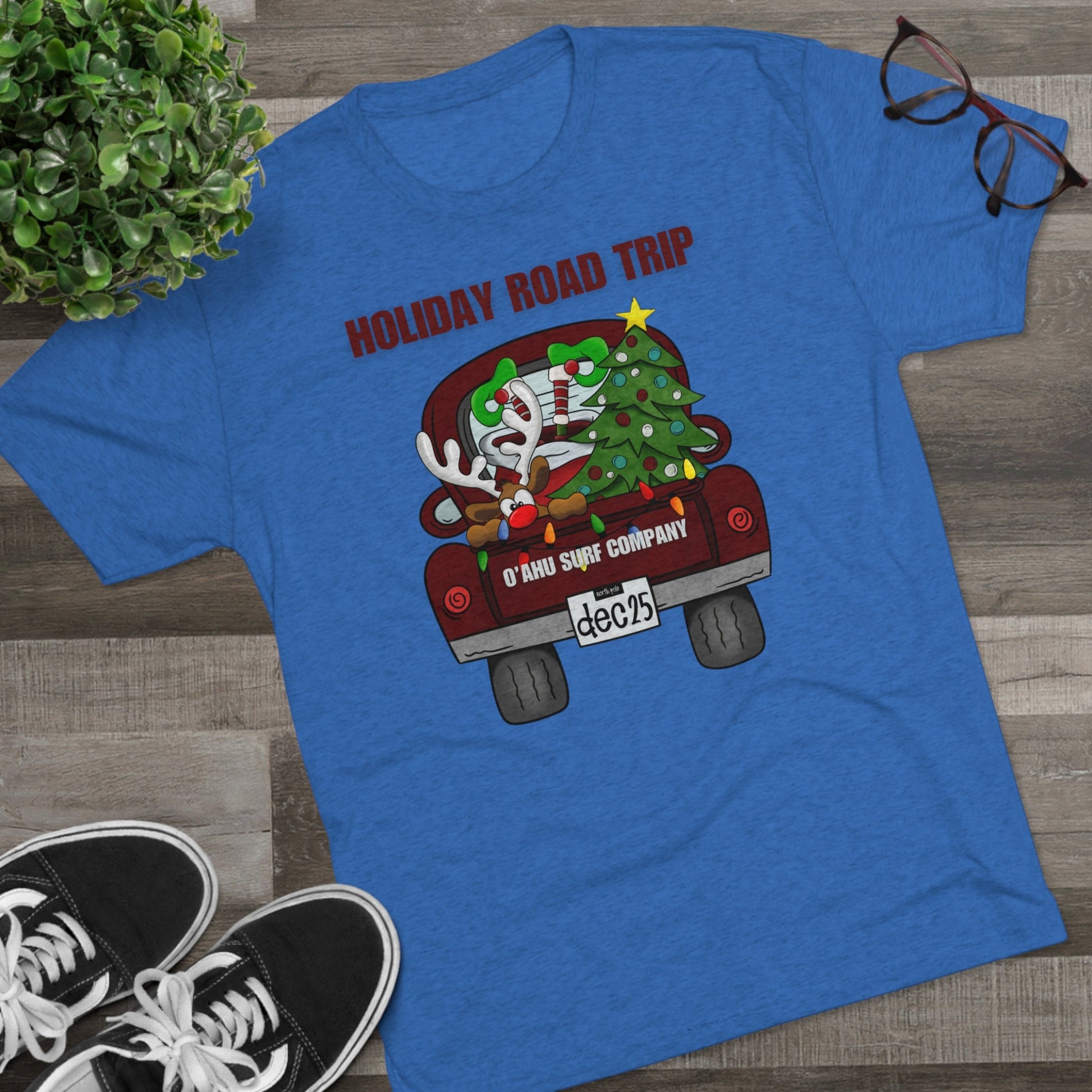 O'ahu Surf Company Holiday Road Trip T-shirt - O'ahu Surf Company