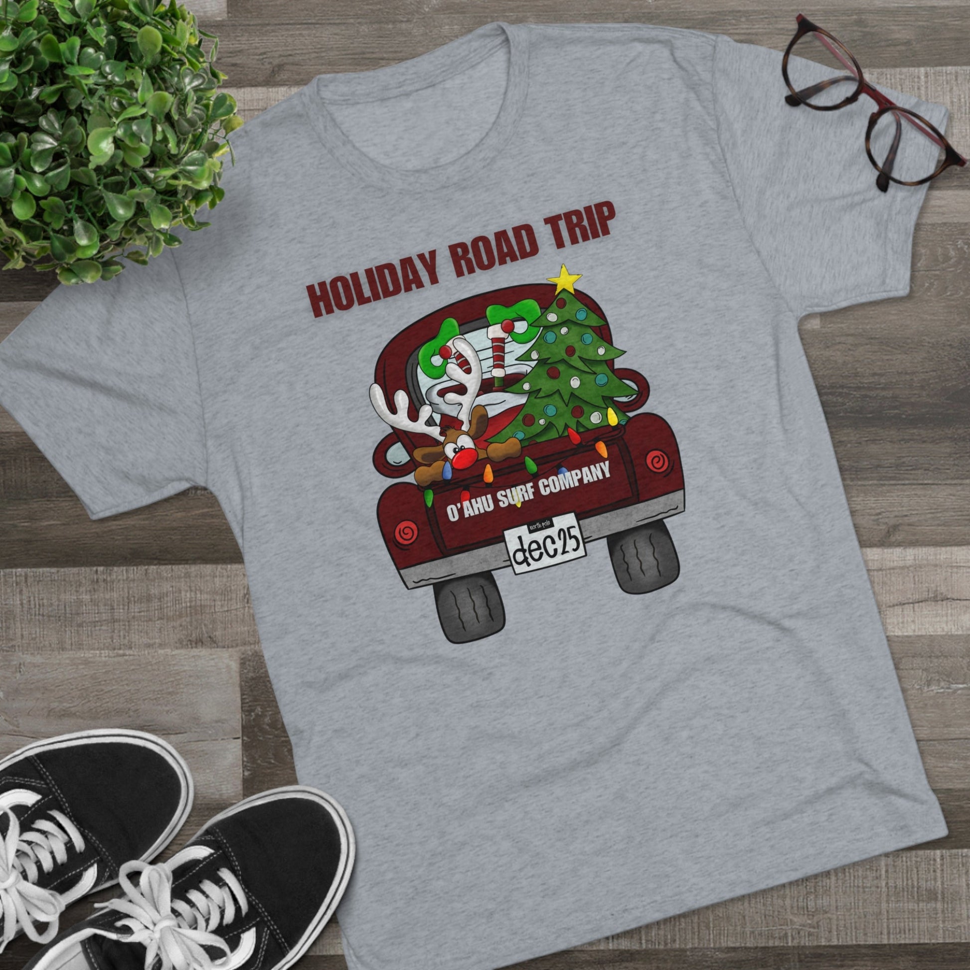 O'ahu Surf Company Holiday Road Trip T-shirt - O'ahu Surf Company