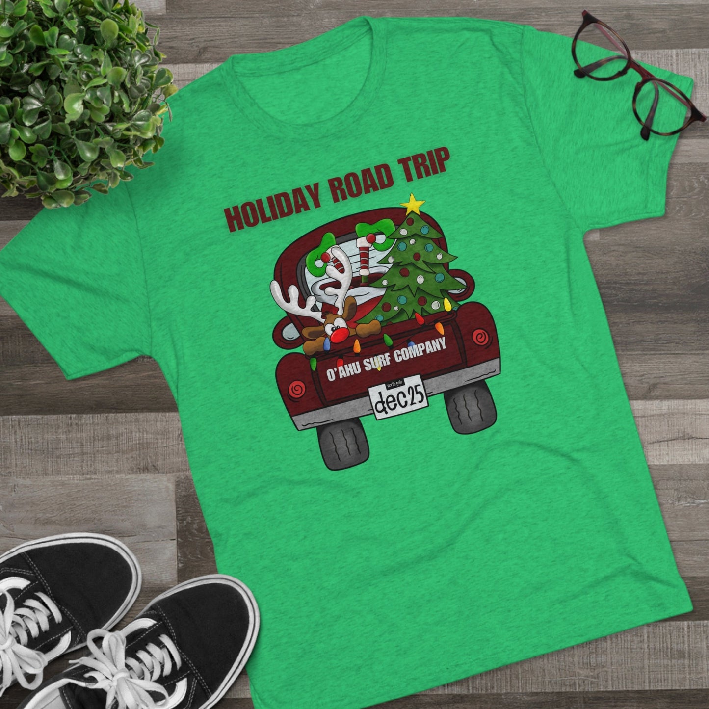 O'ahu Surf Company Holiday Road Trip T-shirt - O'ahu Surf Company