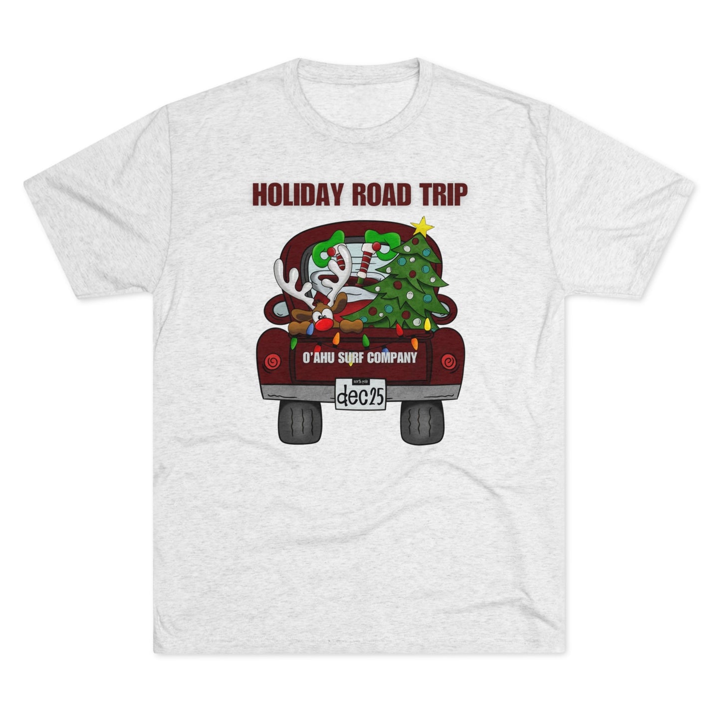 O'ahu Surf Company Holiday Road Trip T-shirt - O'ahu Surf Company