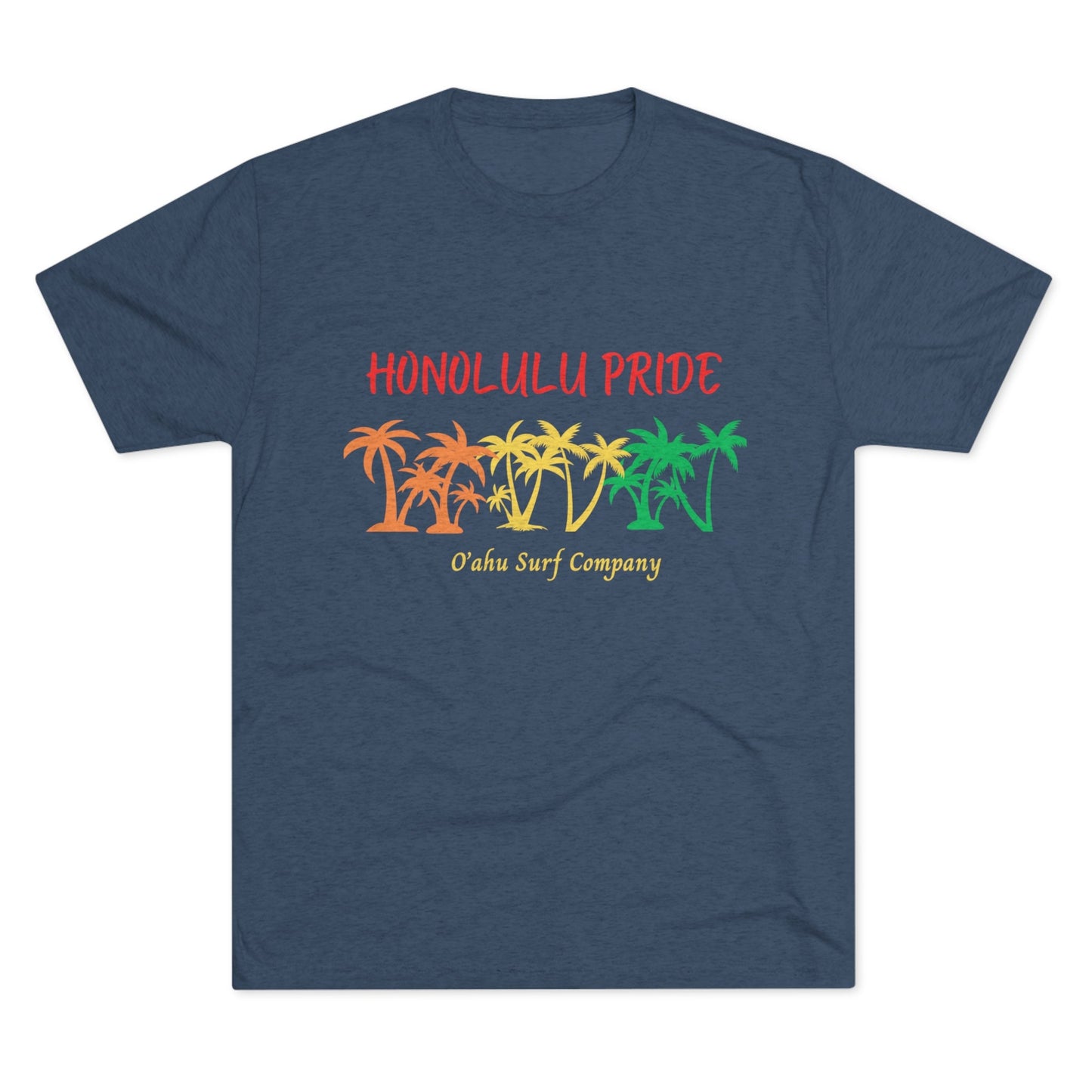 O'ahu Surf Company Honolulu Pride Palms T-shirt - O'ahu Surf Company