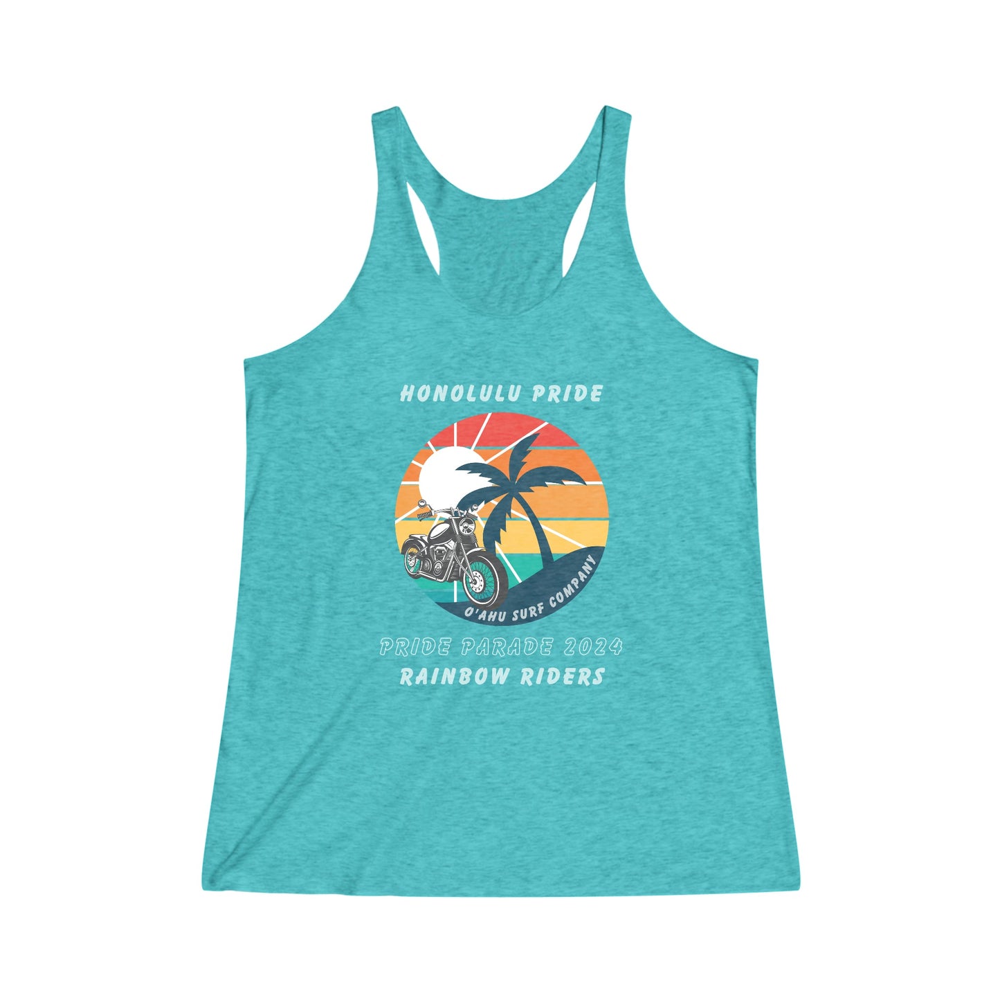 O'ahu Surf Company Honolulu Pride Rainbow Riders Women's Tank - O'ahu Surf Company