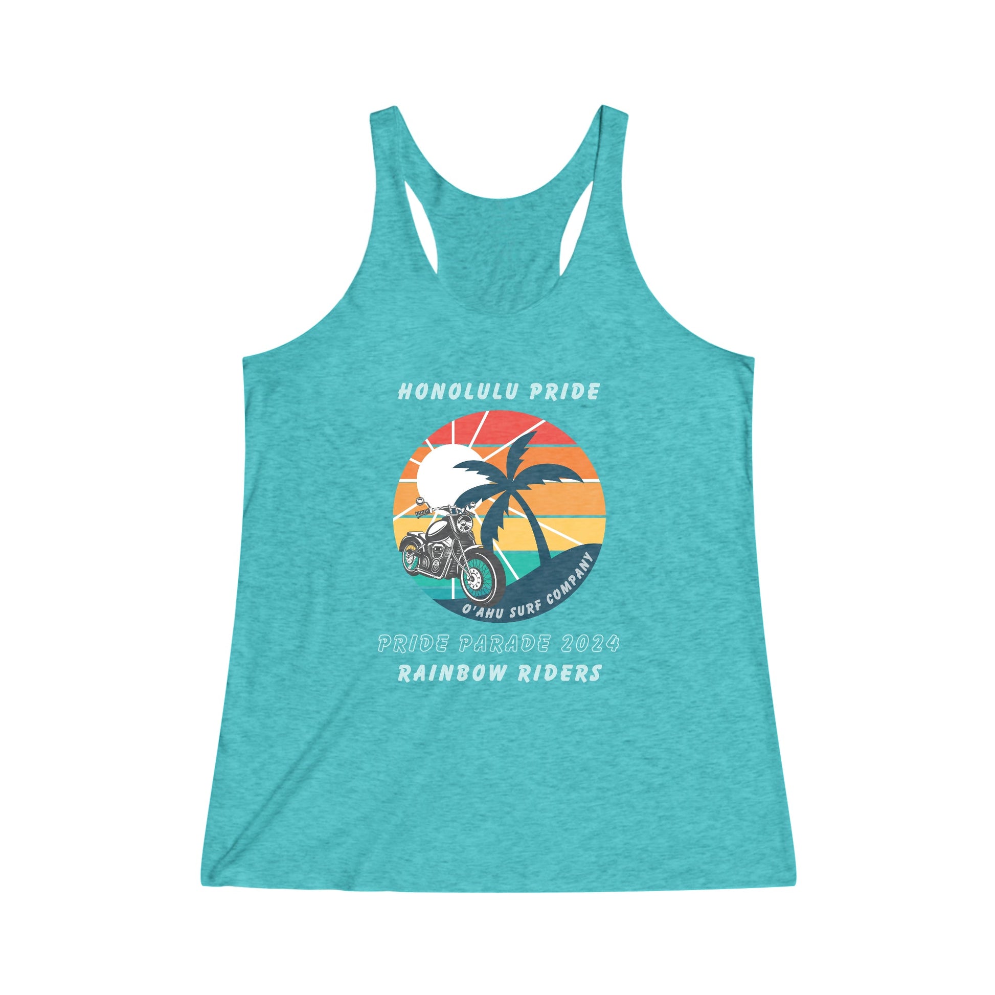 O'ahu Surf Company Honolulu Pride Rainbow Riders Women's Tank - O'ahu Surf Company