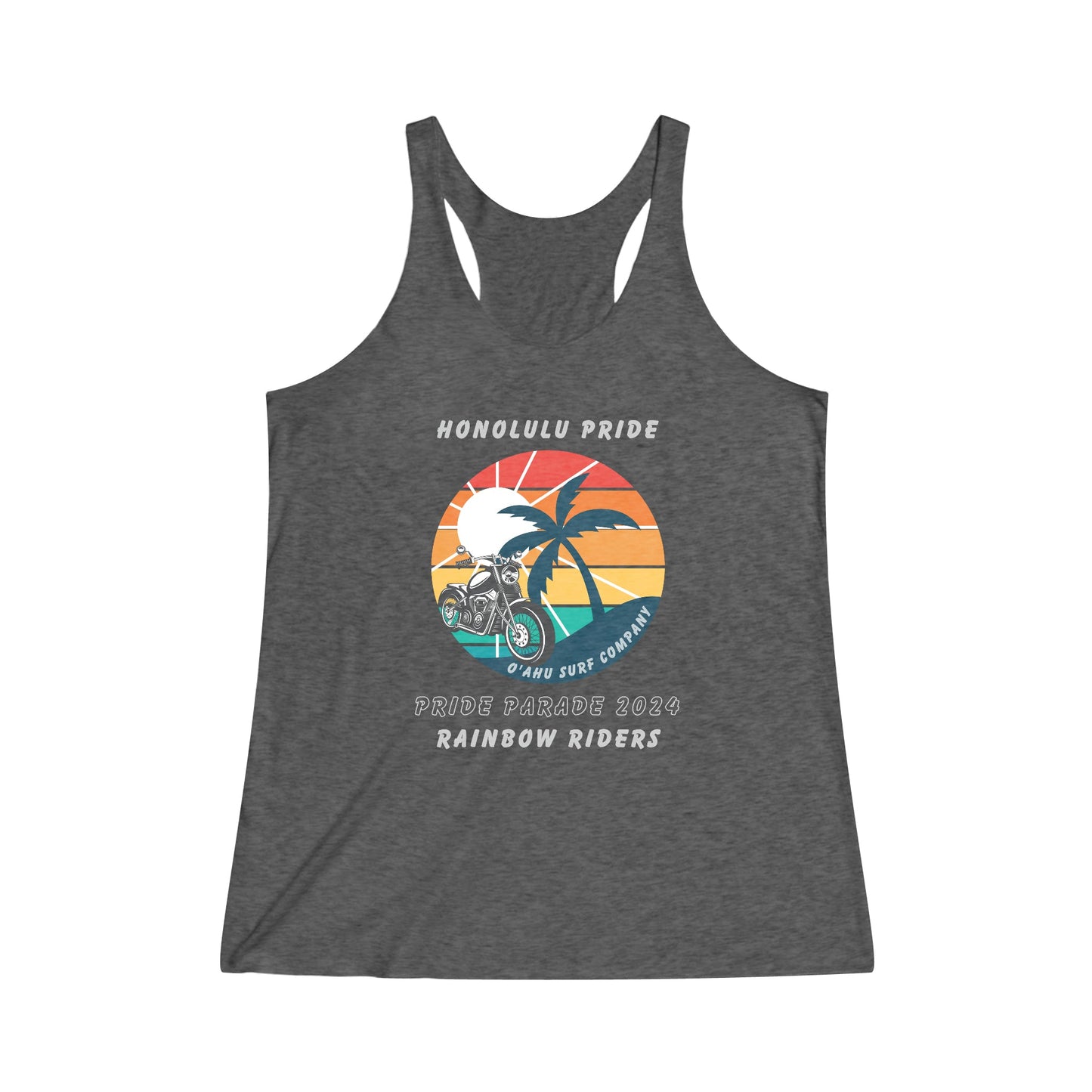 O'ahu Surf Company Honolulu Pride Rainbow Riders Women's Tank - O'ahu Surf Company