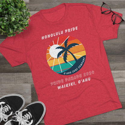 Oahu Surf Company Honolulu Pride T-shirt - O'ahu Surf Company