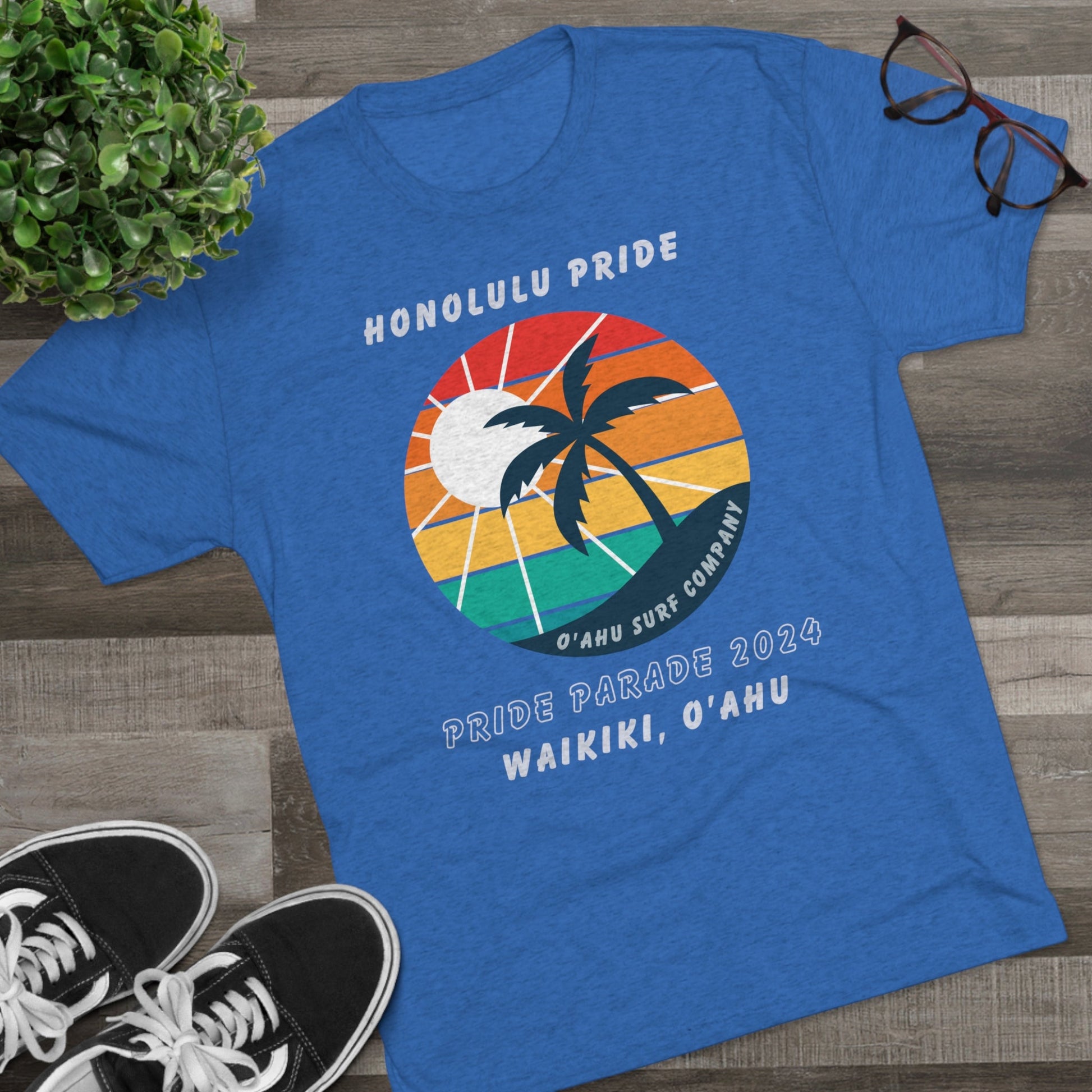 Oahu Surf Company Honolulu Pride T-shirt - O'ahu Surf Company