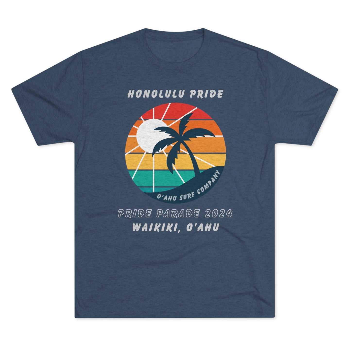 Oahu Surf Company Honolulu Pride T-shirt - O'ahu Surf Company