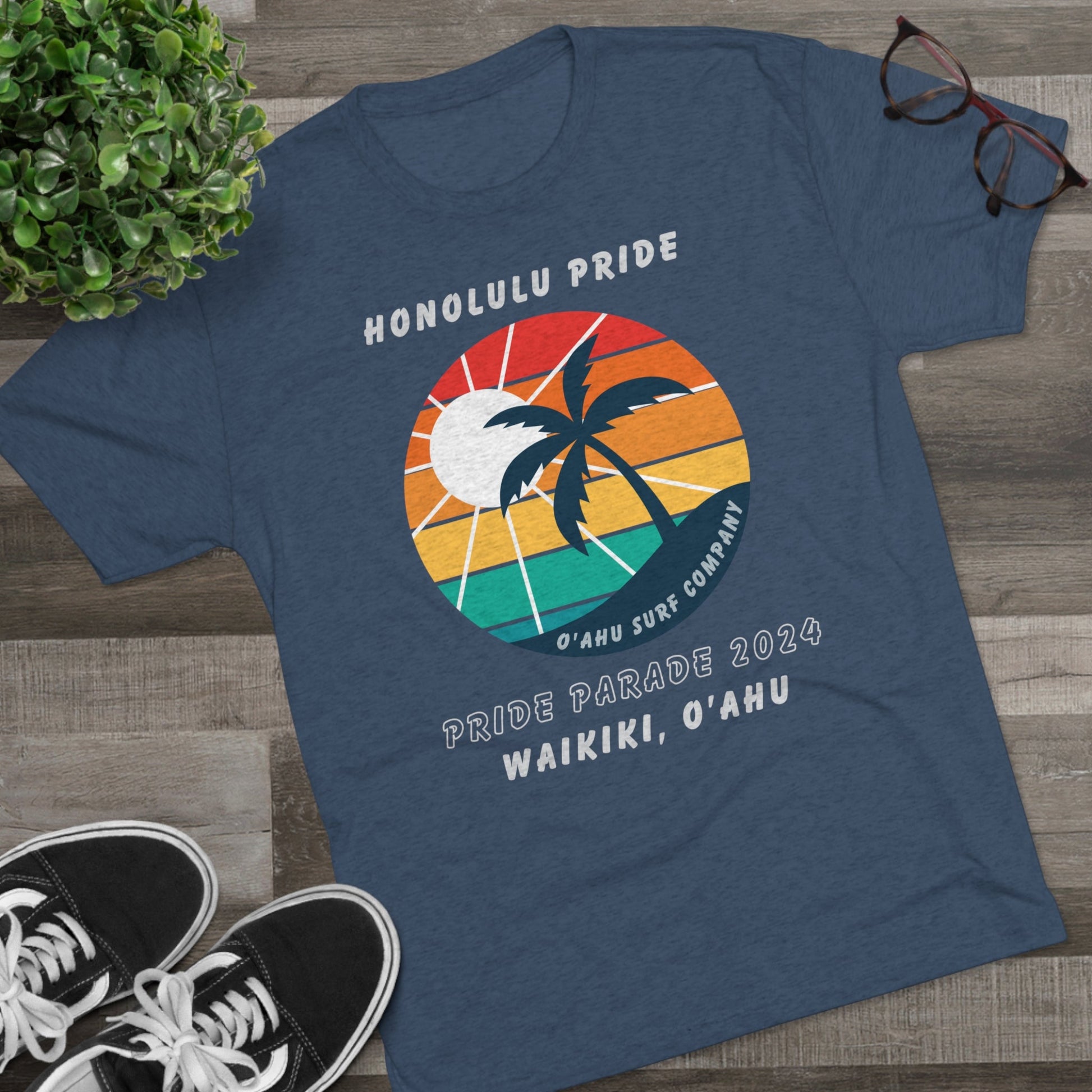 Oahu Surf Company Honolulu Pride T-shirt - O'ahu Surf Company