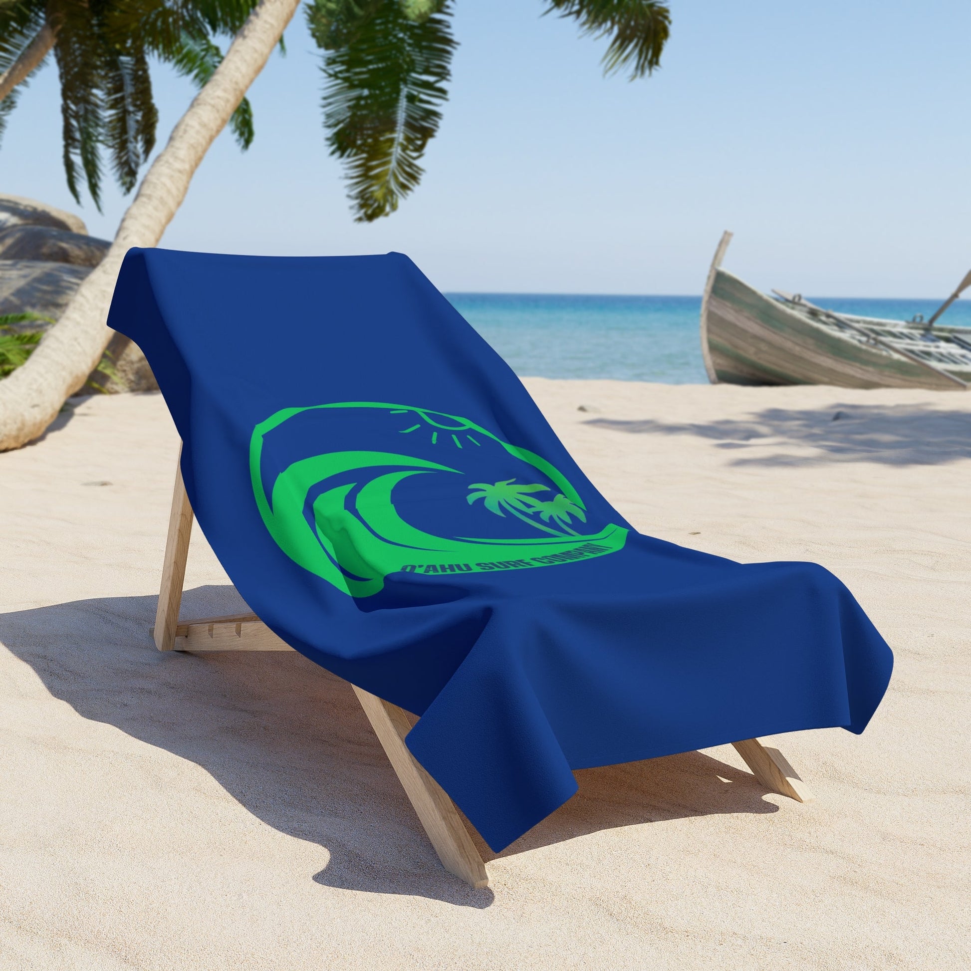 O'ahu Surf Company Island Wave Beach Towel - O'ahu Surf Company