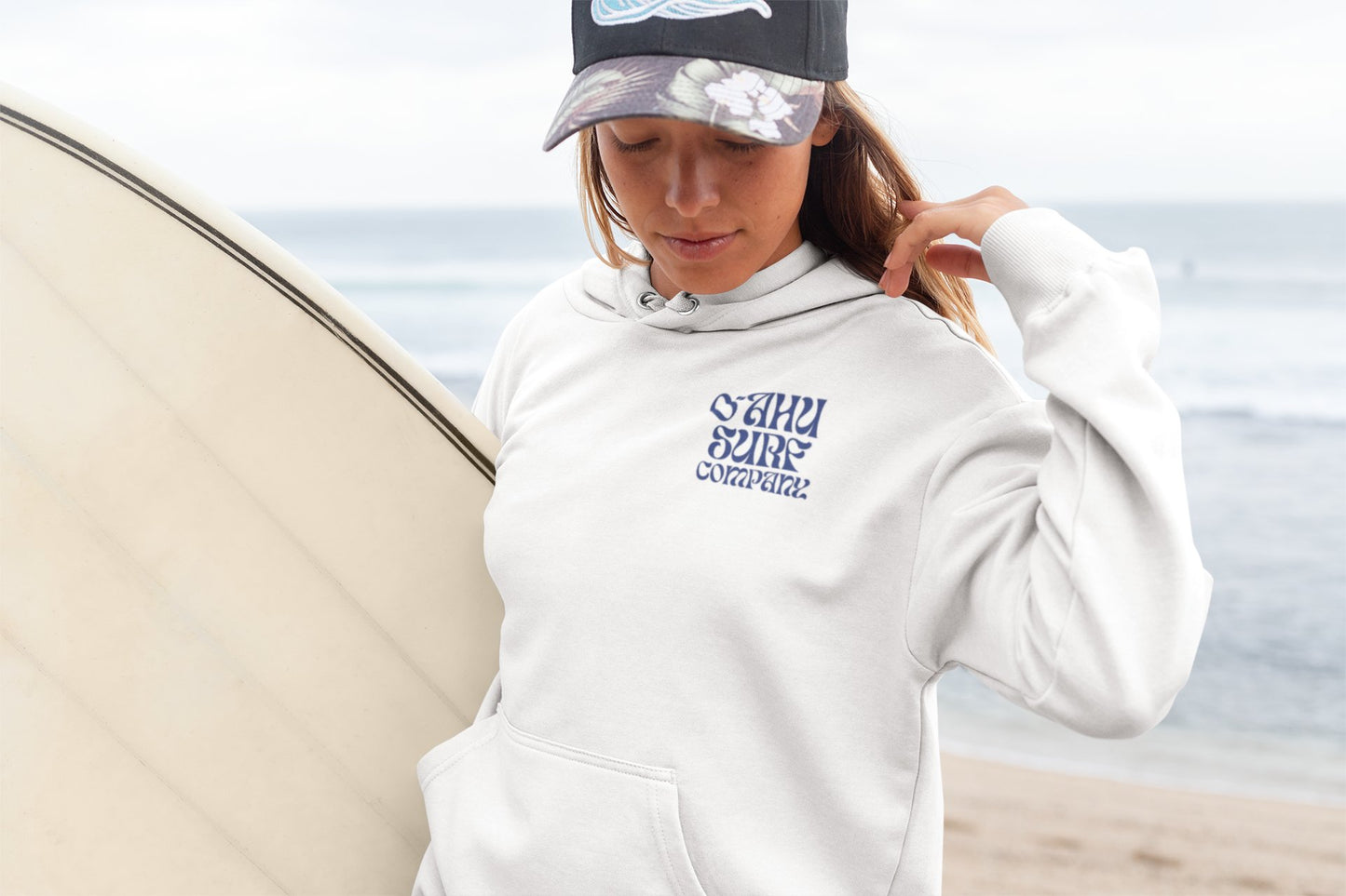 O'ahu Surf Company Living My Best Life Ice Cream Hoodie - O'ahu Surf Company