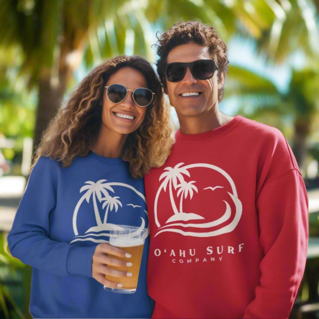 O'ahu Surf Company Logo Sweatshirt - O'ahu Surf Company