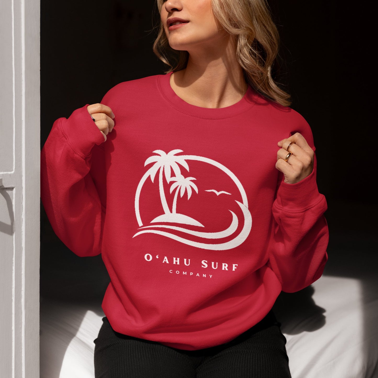 O'ahu Surf Company Logo Sweatshirt - O'ahu Surf Company