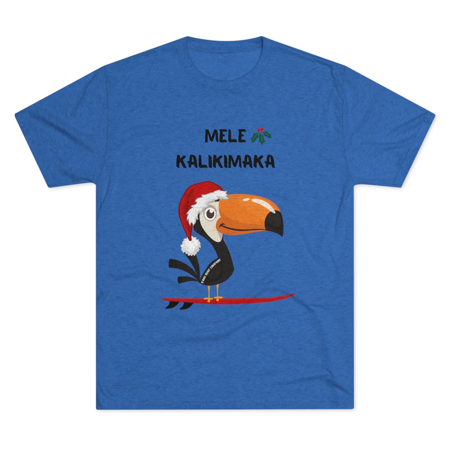 O'ahu Surf Company Mele Kalikimaka Toucan Surf T-Shirt - O'ahu Surf Company