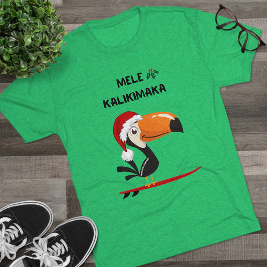 O'ahu Surf Company Mele Kalikimaka Toucan Surf T-Shirt - O'ahu Surf Company