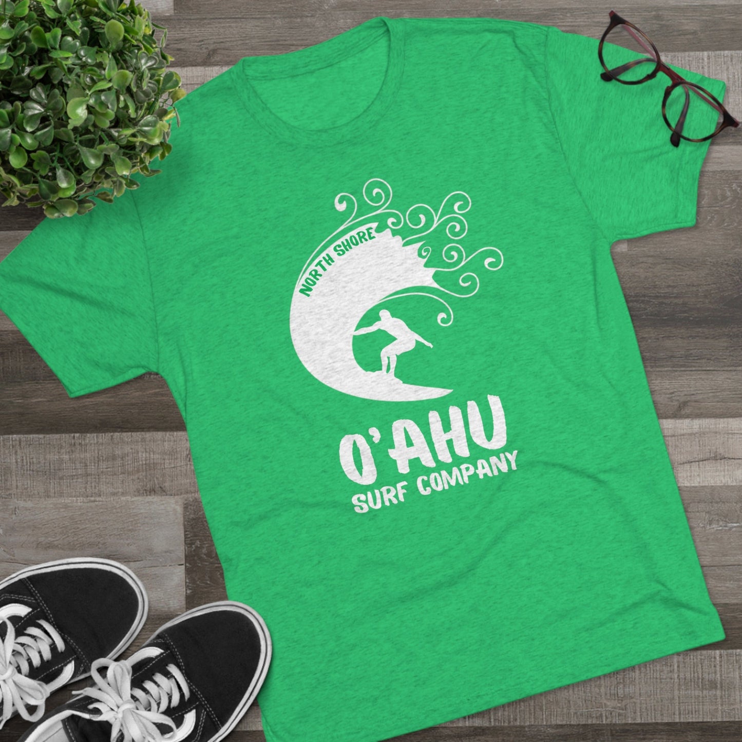 O'ahu Surf Company North Shore Hawaii Surf T-shirt - O'ahu Surf Company