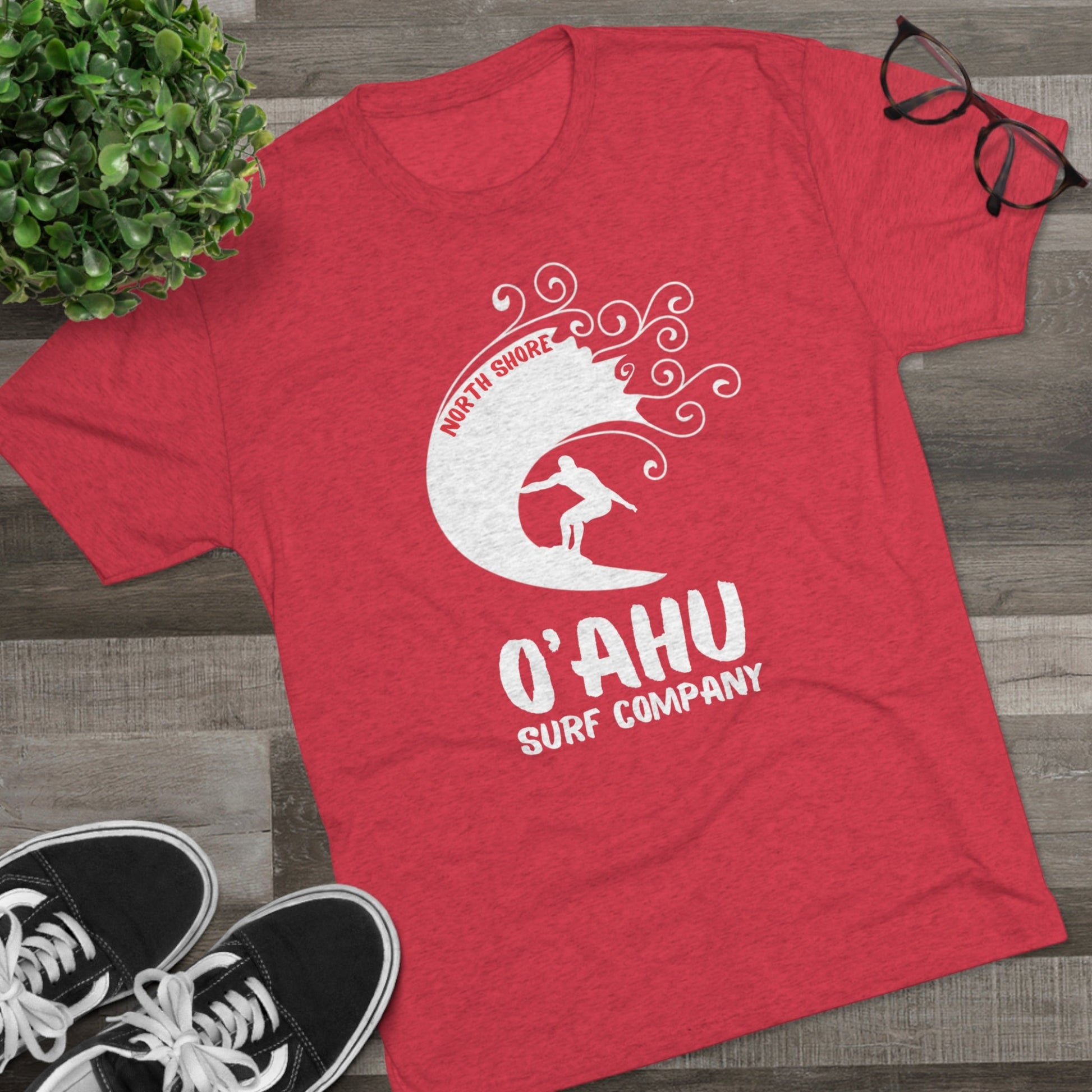 O'ahu Surf Company North Shore Hawaii Surf T-shirt - O'ahu Surf Company