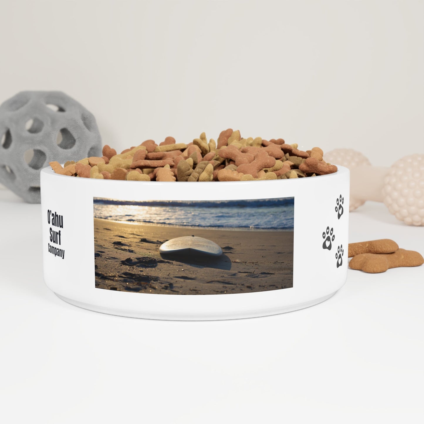 O'ahu Surf Company Ocean Surf Pet Food Bowl - O'ahu Surf Company