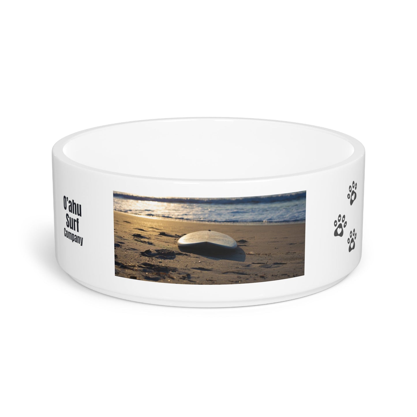 O'ahu Surf Company Ocean Surf Pet Food Bowl - O'ahu Surf Company