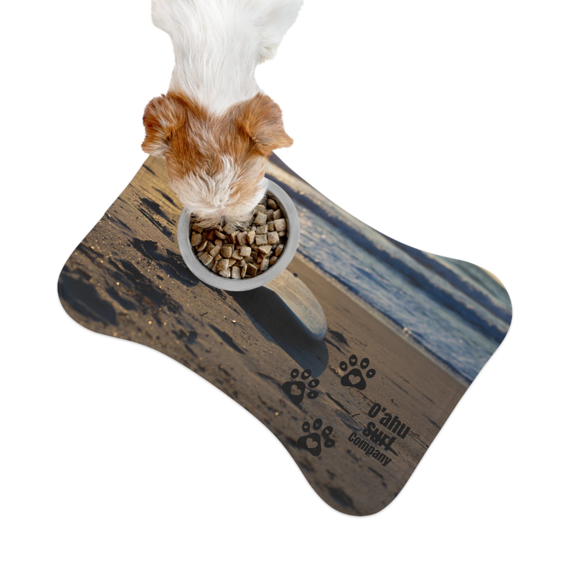 O'ahu Surf Company Ocean Surf Pet Food Mat - O'ahu Surf Company