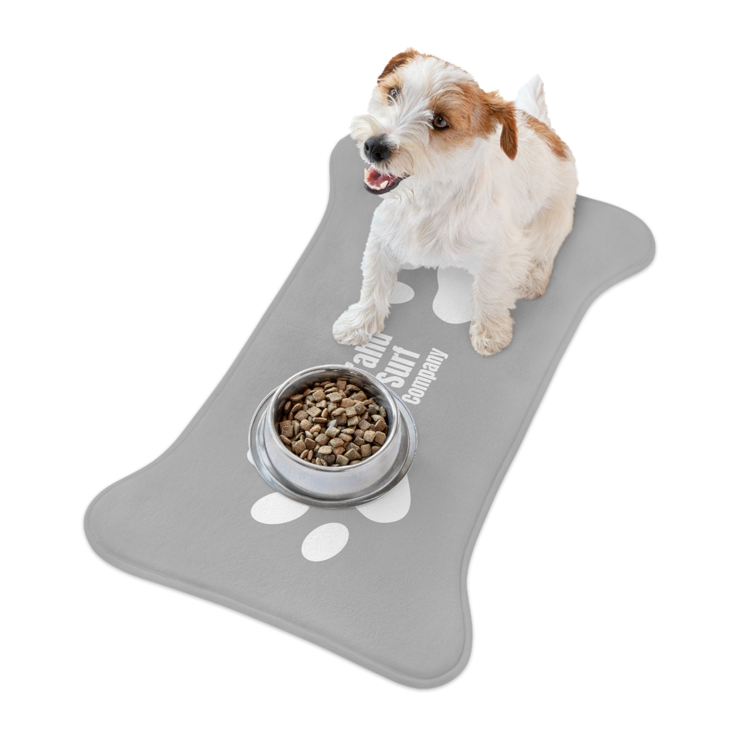 O'ahu Surf Company Paw Print Pet Food Mat - O'ahu Surf Company