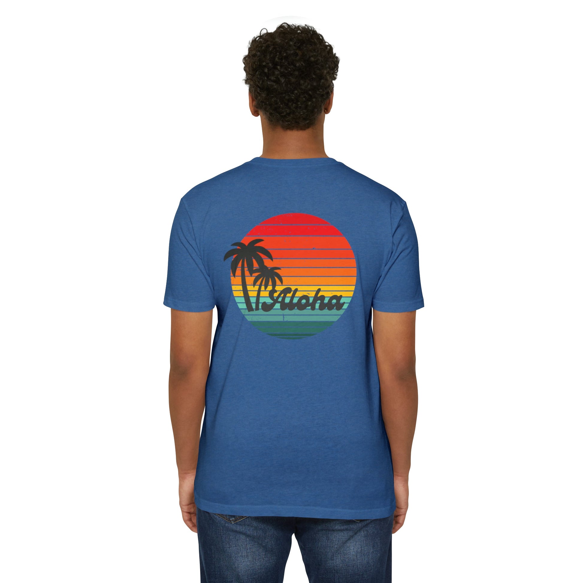 O'ahu Surf Company Retro Aloha T-shirt - O'ahu Surf Company Men's Clothing - Hawaii Vintage T-shirt