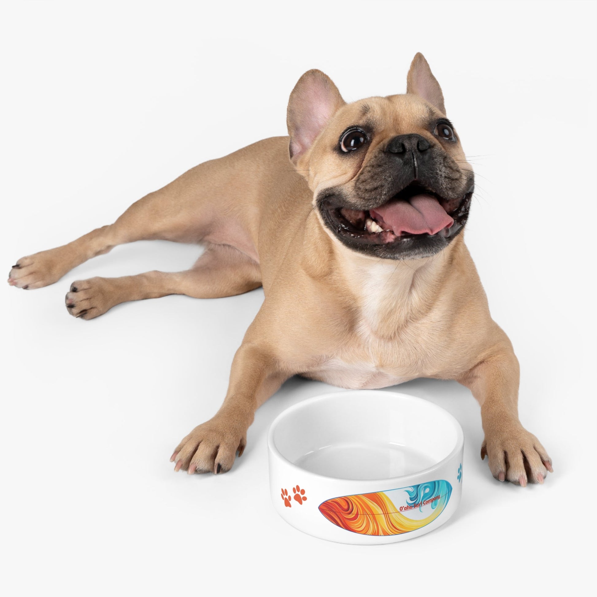 O'ahu Surf Company Surfboard Pet Food Bowl - O'ahu Surf Company