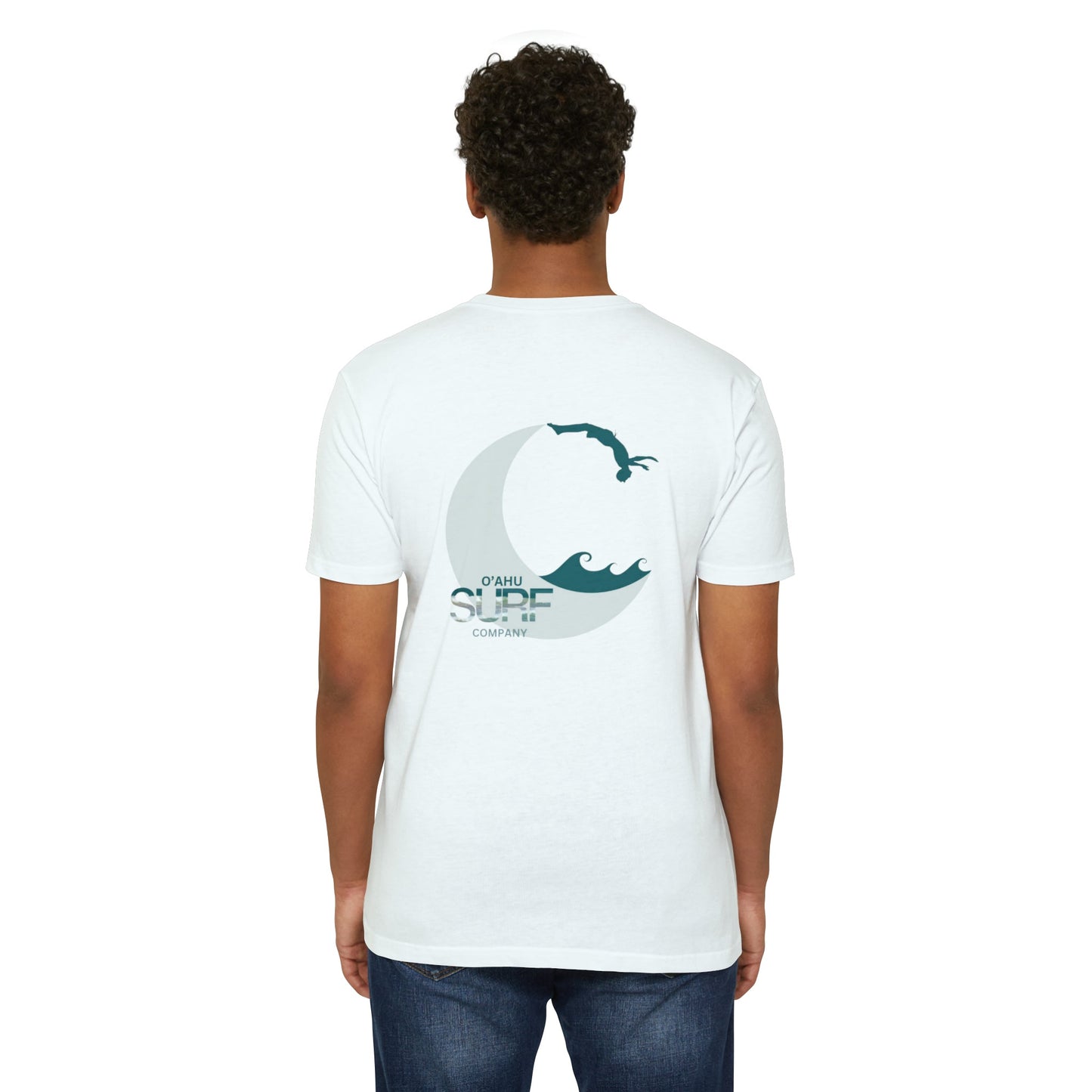 O'ahu Surf Company Surfer Backflip Cliff Diving T-shirt. Hawaii Surf T Shirts. Hawaii Surf Shirt .