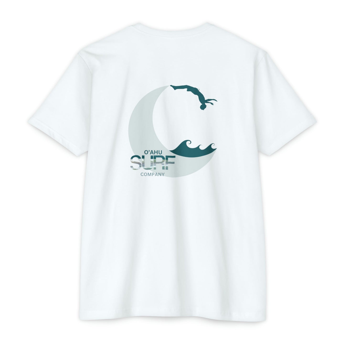 O'ahu Surf Company Surfer Backflip Cliff Diving T-shirt. Hawaii Surf T Shirts. Hawaii Surf Shirt .