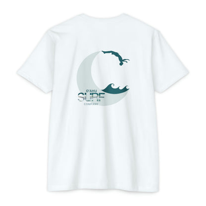 O'ahu Surf Company Surfer Backflip Cliff Diving T-shirt. Hawaii Surf T Shirts. Hawaii Surf Shirt .