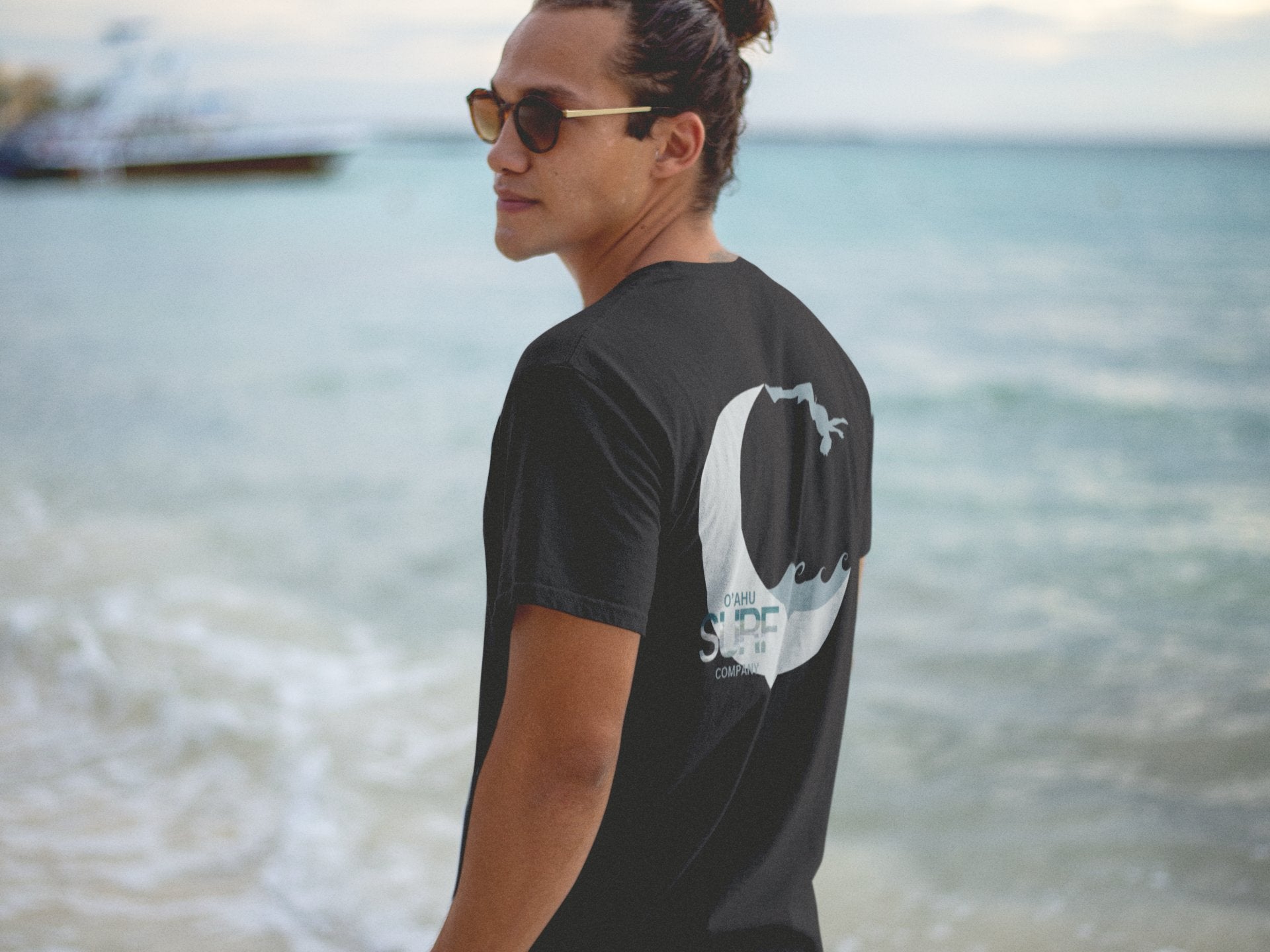 O'ahu Surf Company Surfer Backflip Cliff Diving T-shirt - O'ahu Surf Company