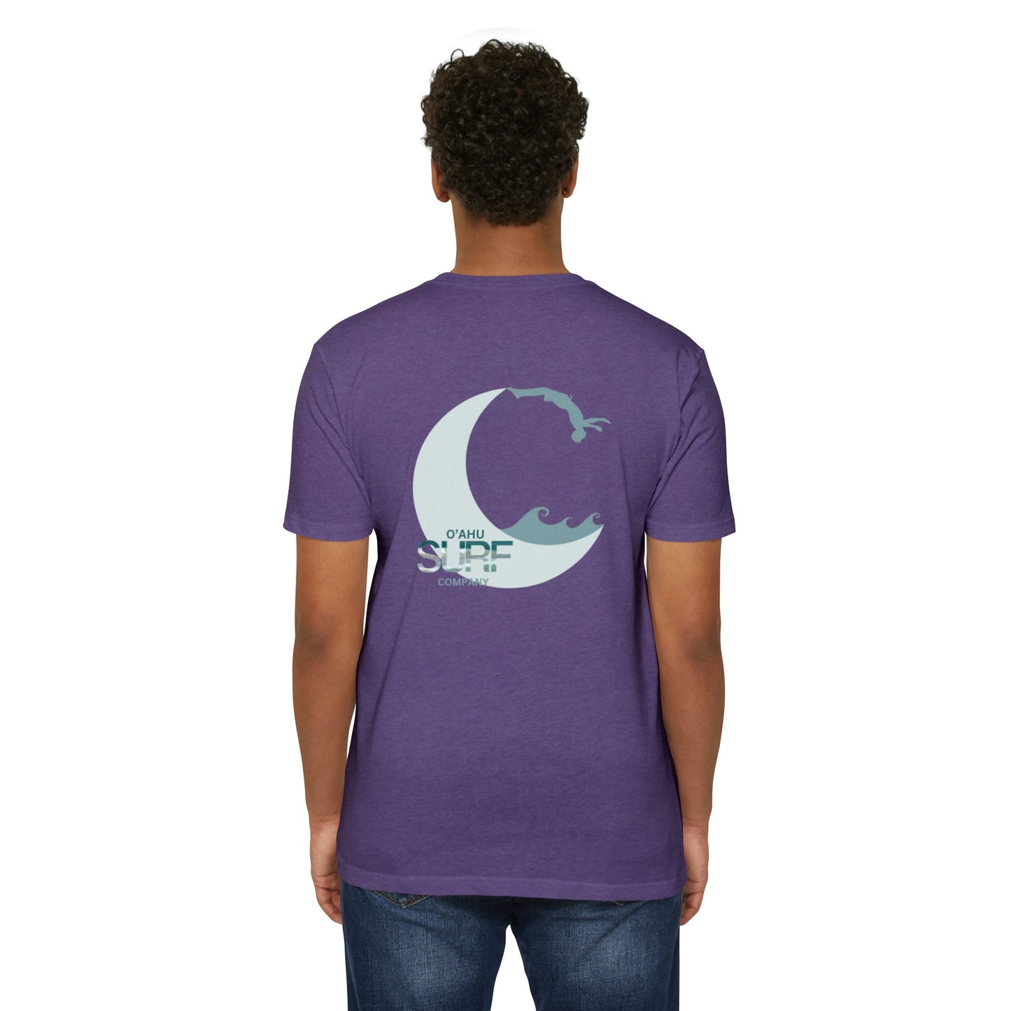 O'ahu Surf Company Surfer Backflip Cliff Diving T-shirt. Hawaii Surf T Shirts. Hawaii Surf Shirt .