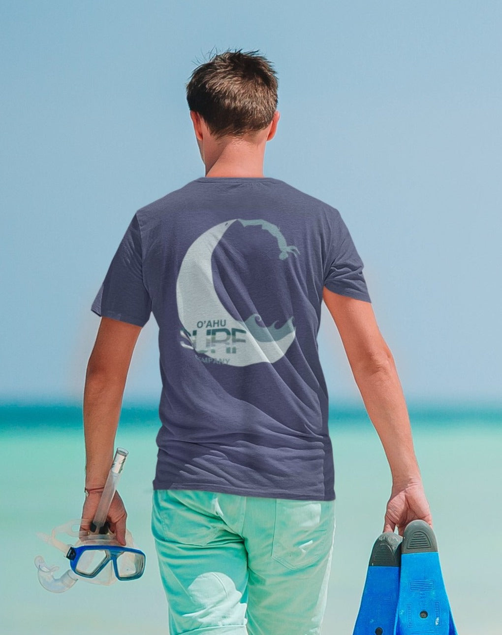 O'ahu Surf Company Surfer Backflip Cliff Diving T-shirt - O'ahu Surf Company