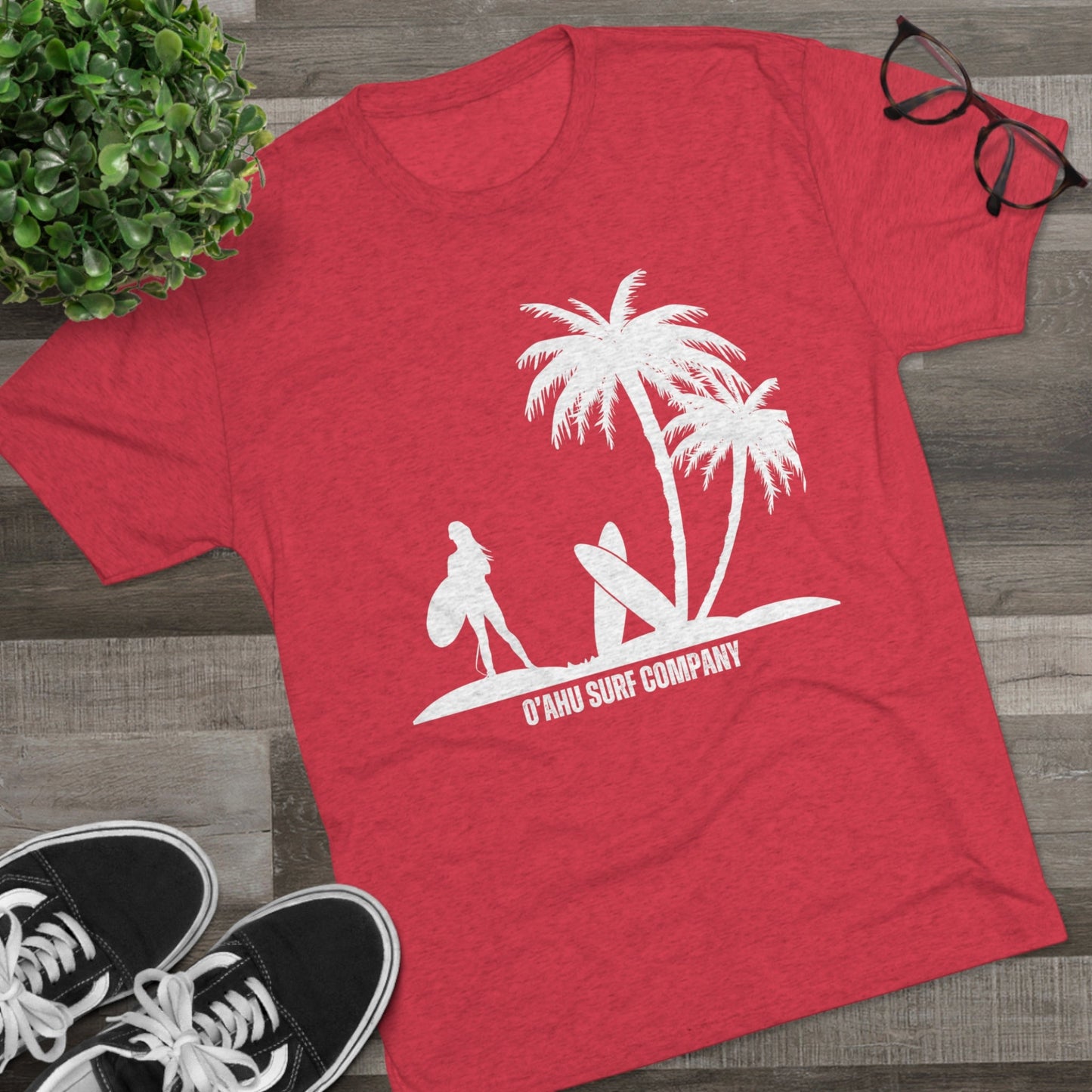 O'ahu Surf Company Surfer Girl Island T-shirt - O'ahu Surf Company