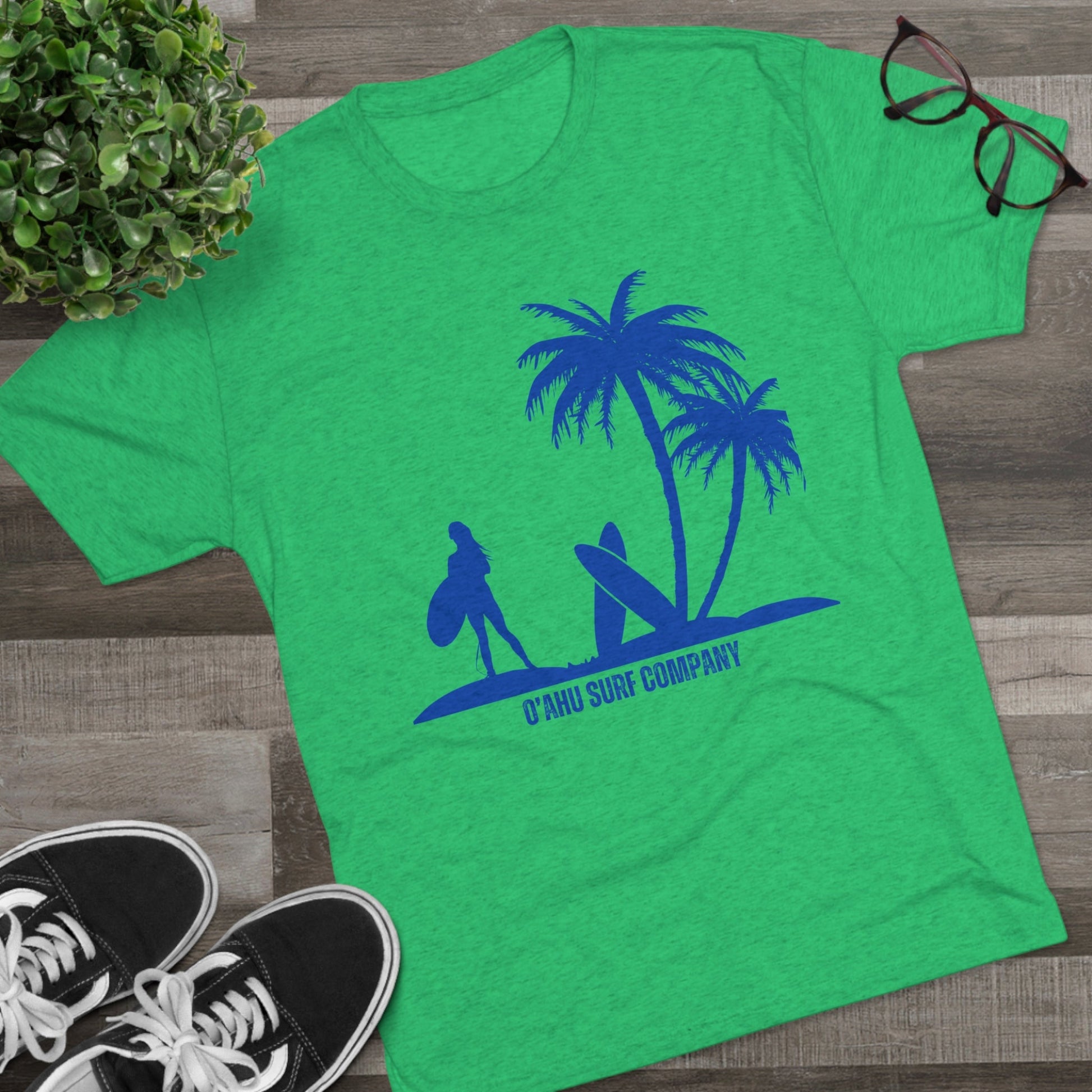 O'ahu Surf Company Surfer Girl Island T-shirt - O'ahu Surf Company