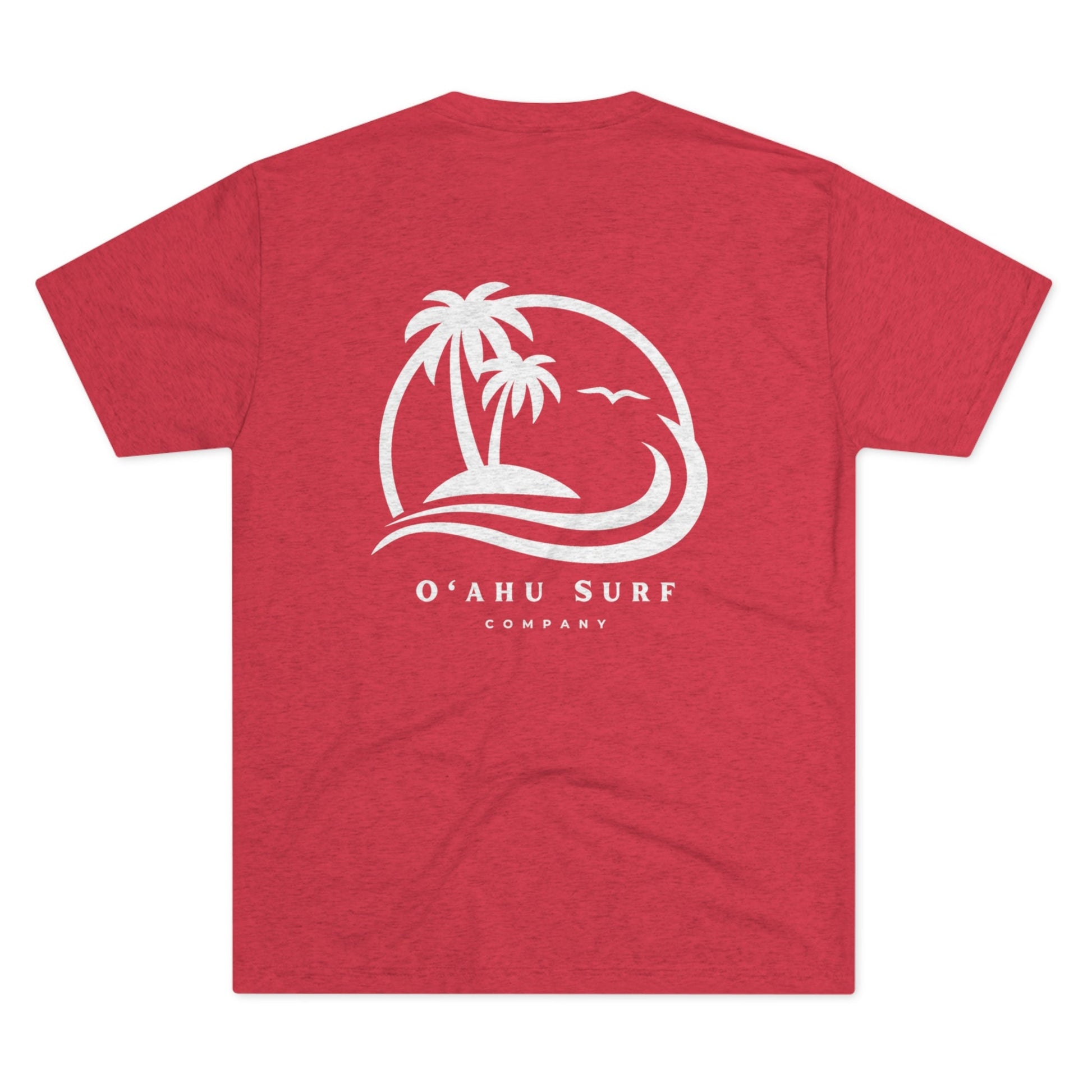 O'ahu Surf Company T-shirt Front and Back Logo - O'ahu Surf Company