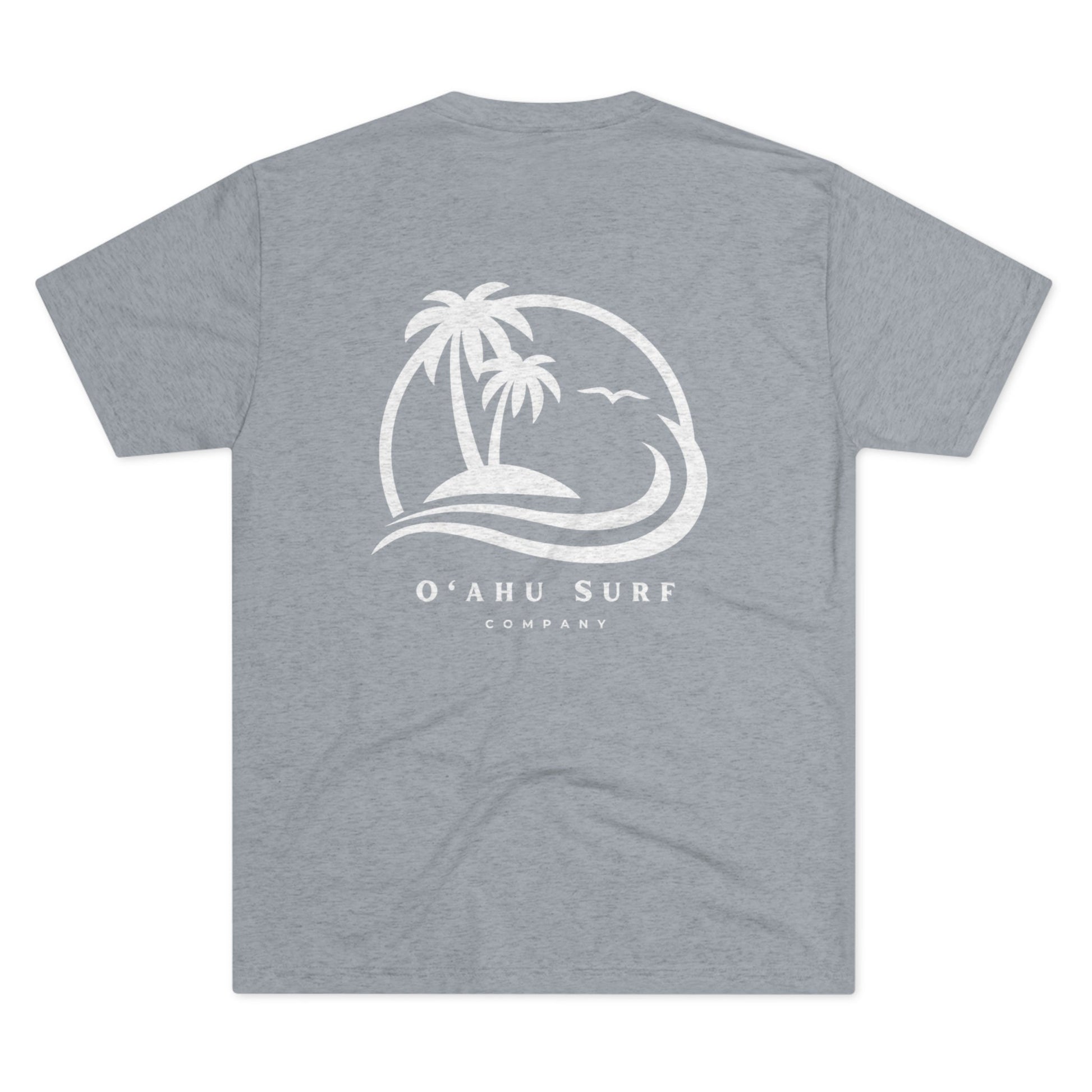 O'ahu Surf Company T-shirt Front and Back Logo - O'ahu Surf Company