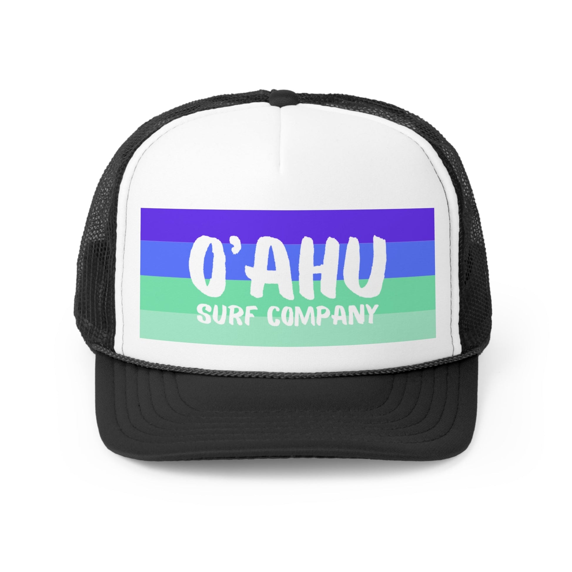 O'ahu Surf Company Trucker Cap - Blue/Green - O'ahu Surf Company