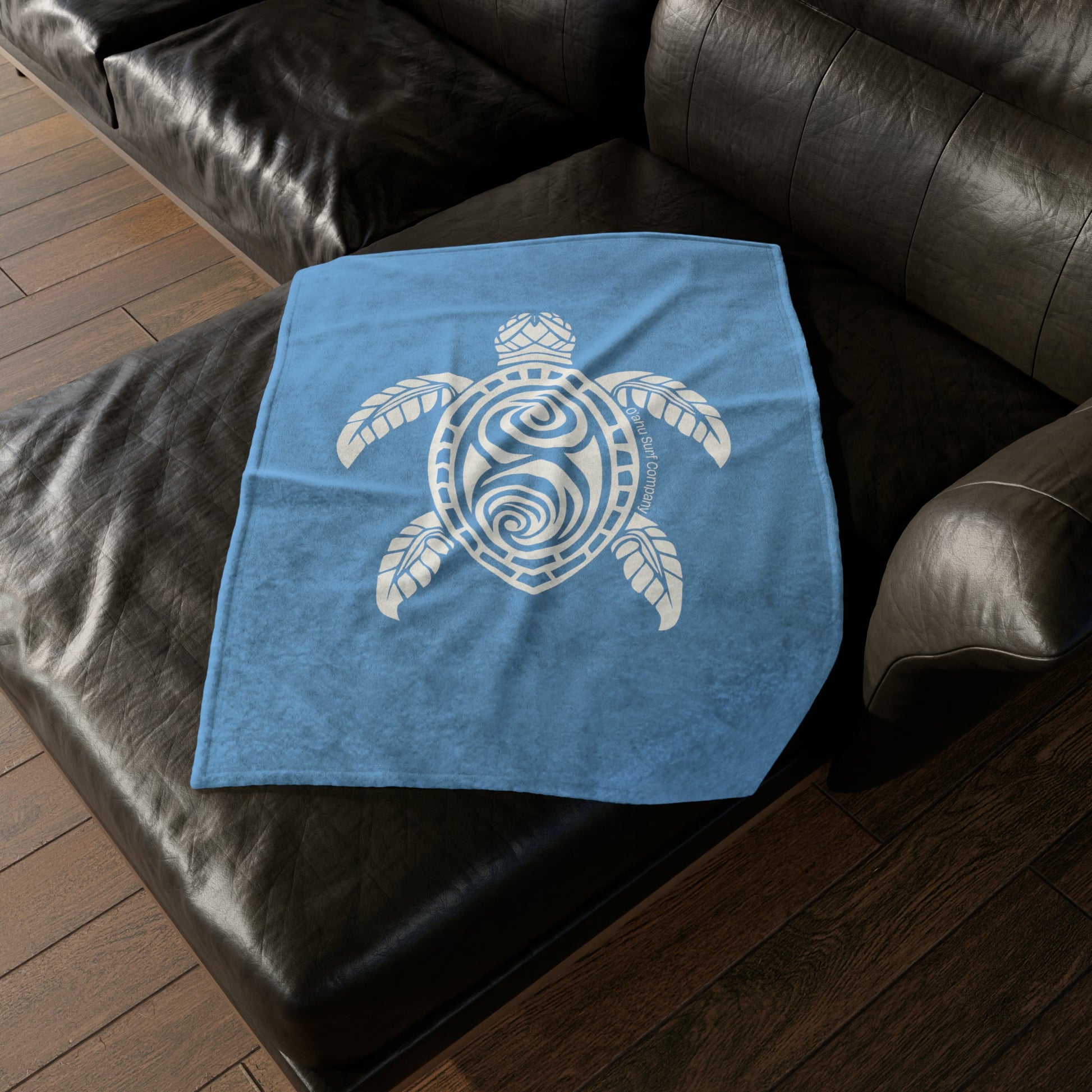 O'ahu Surf Company Turtle Throw Blanket - O'ahu Surf Company