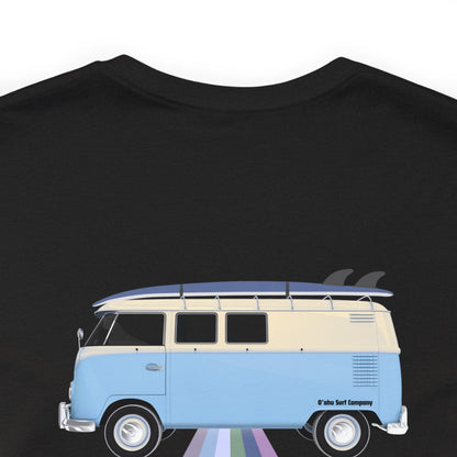 O'ahu Surf Company VW Bus Hawaii Islands T-shirt - Black Heather