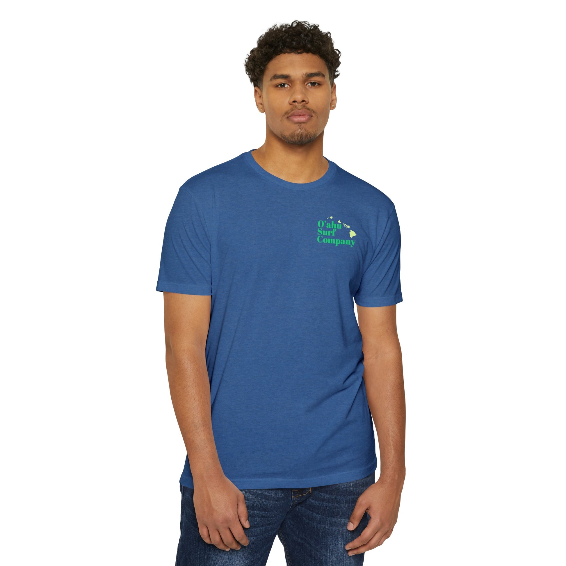 O'ahu Surf Company Waterman Hawaiian Islands T-shirt - O'ahu Surf Company